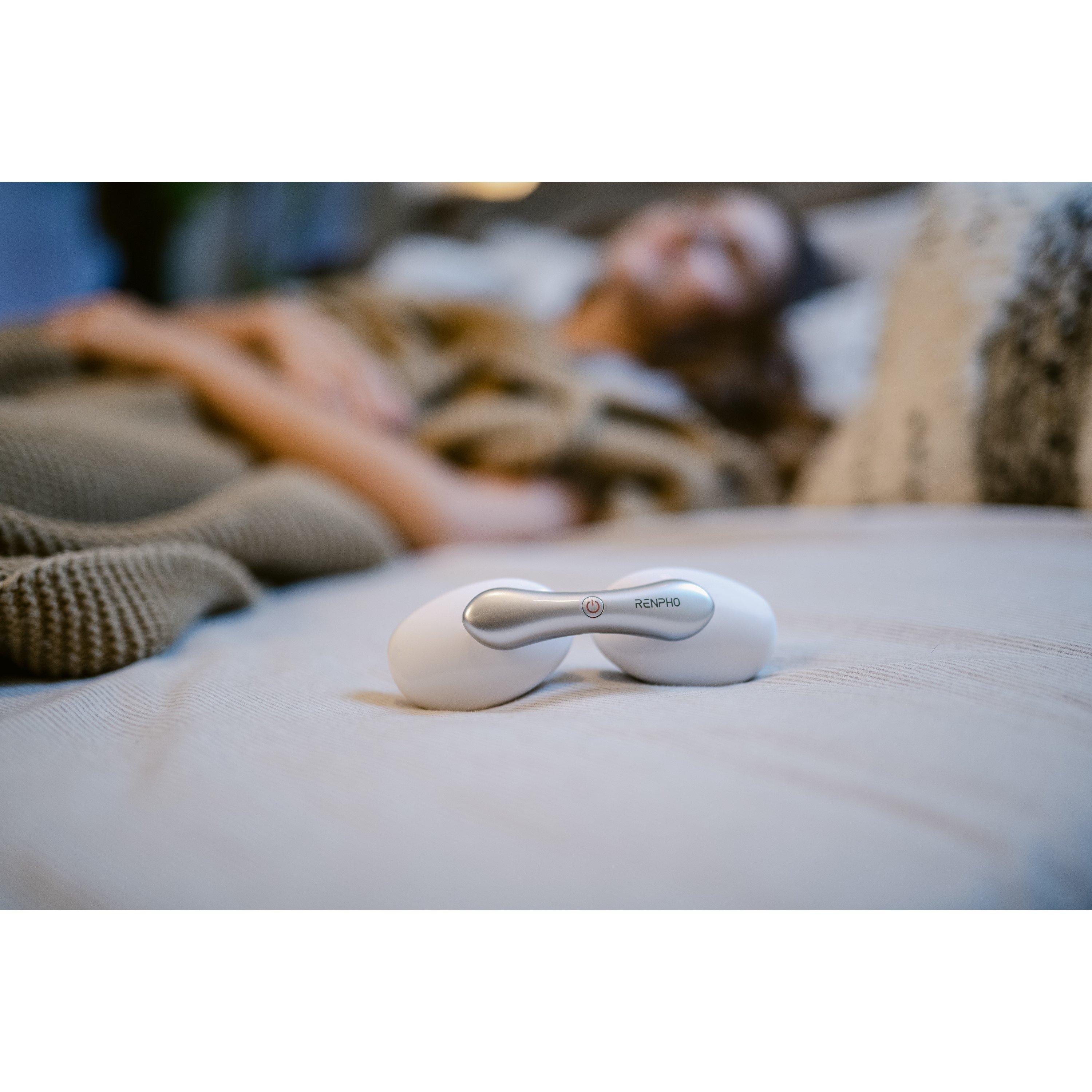 White - Renpho - Eyespa Pods Hot & Cool Eye Care - 8