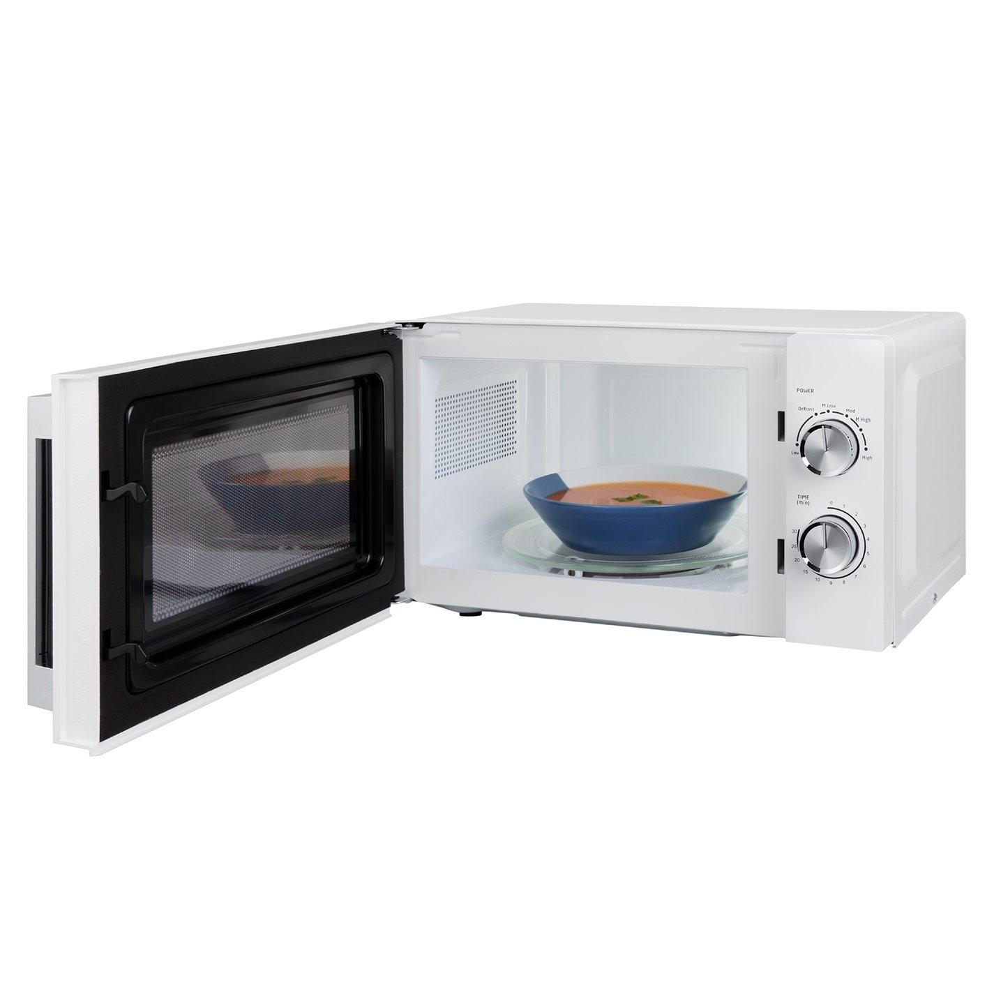 White - Russell Hobbs - RHM1735 17 Litre White Manual Microwave - 11