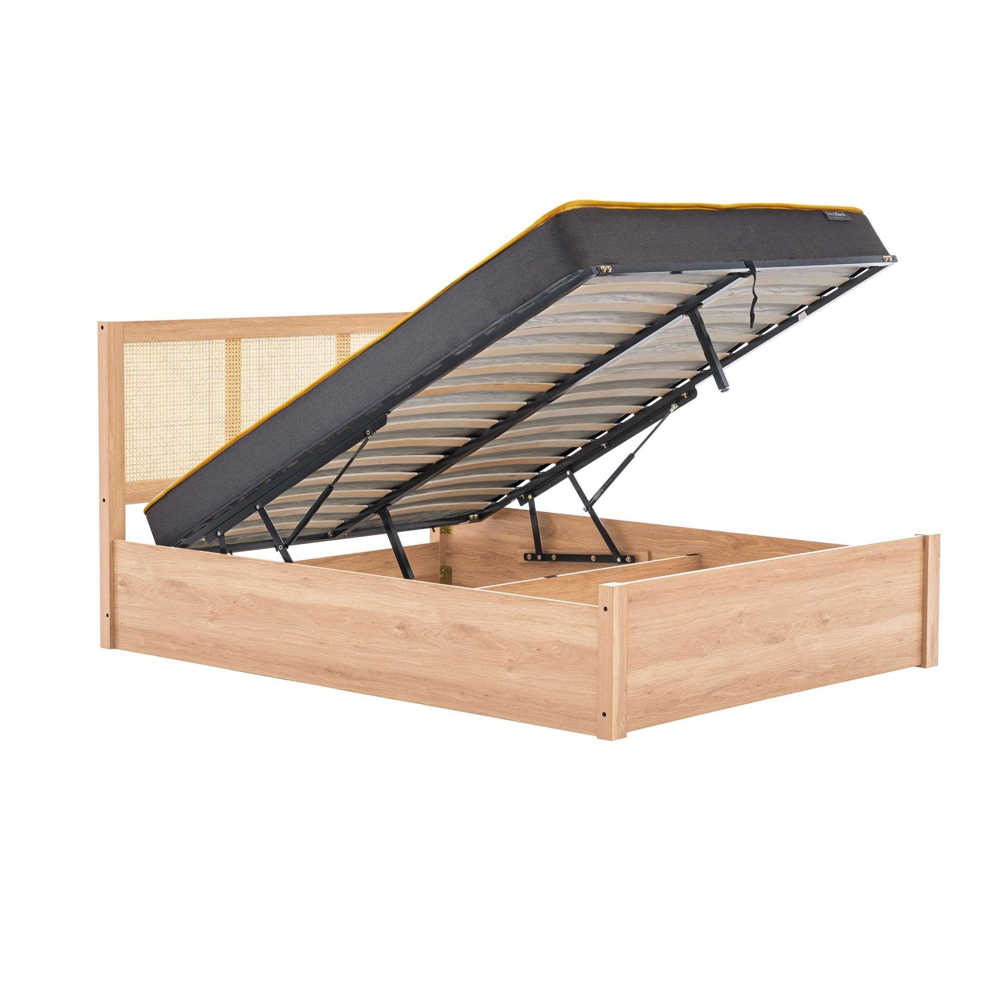 Brown - Birlea - Croxley Ottoman Rattan Bed - 7