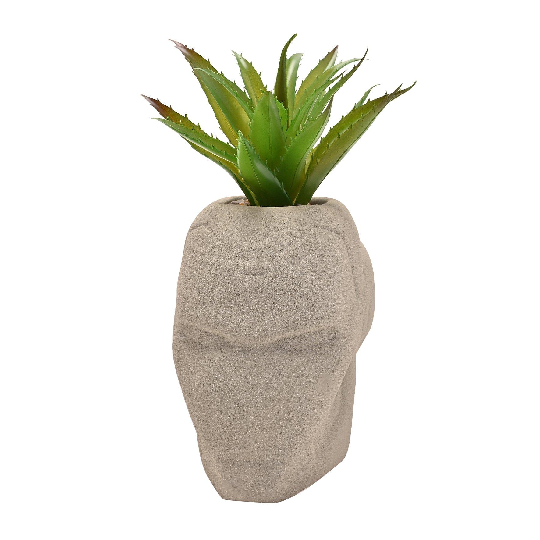 Multi - Marvel - Marvel Iron Man Planter With Faux Plant - 2