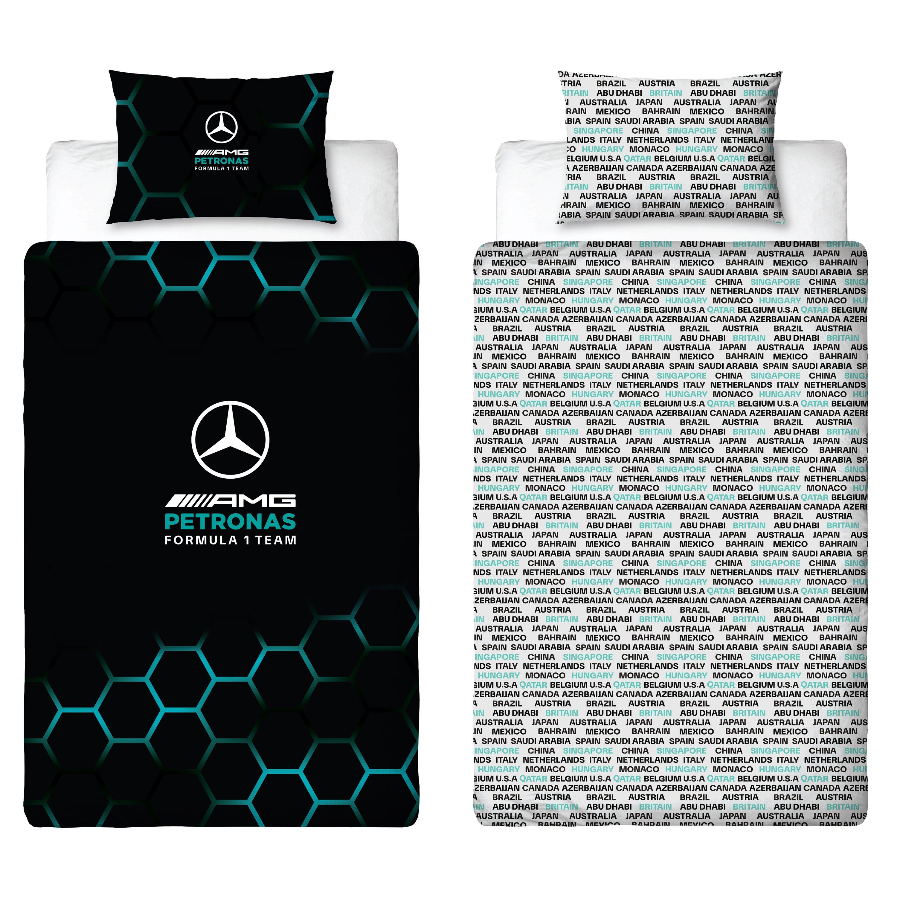 Black - Mercedes - Mercedes Ridge Single Duvet - 3