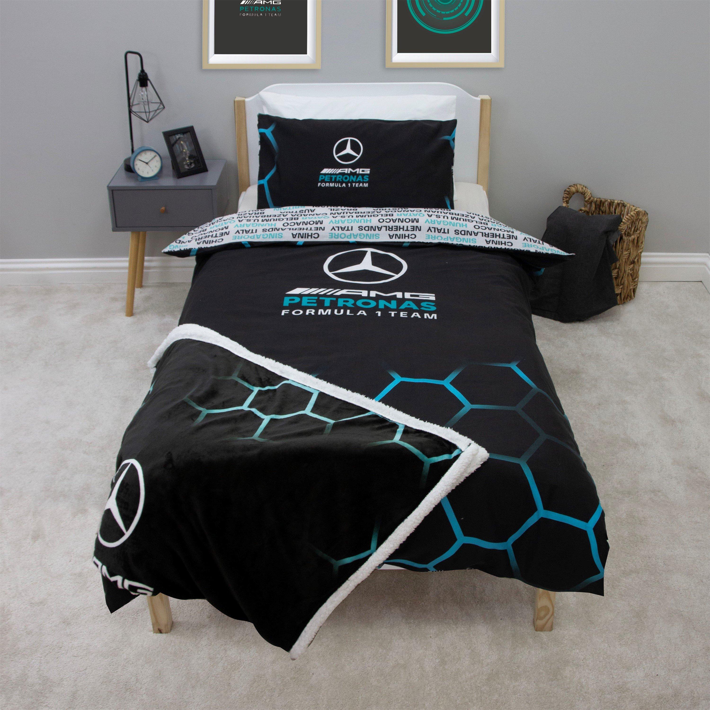 Black - Mercedes - Mercedes Ridge Single Duvet - 4