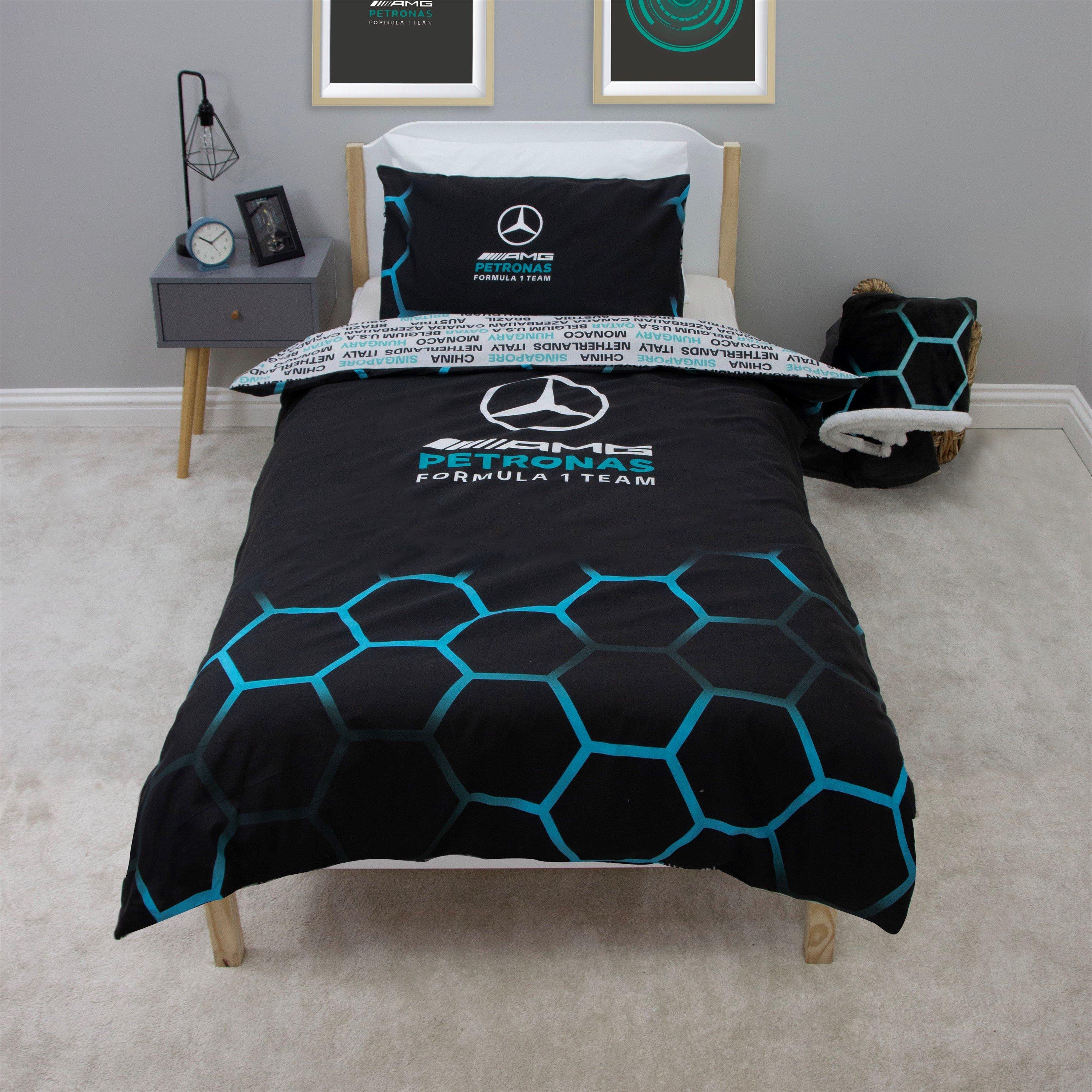 Black - Mercedes - Mercedes Ridge Single Duvet - 5
