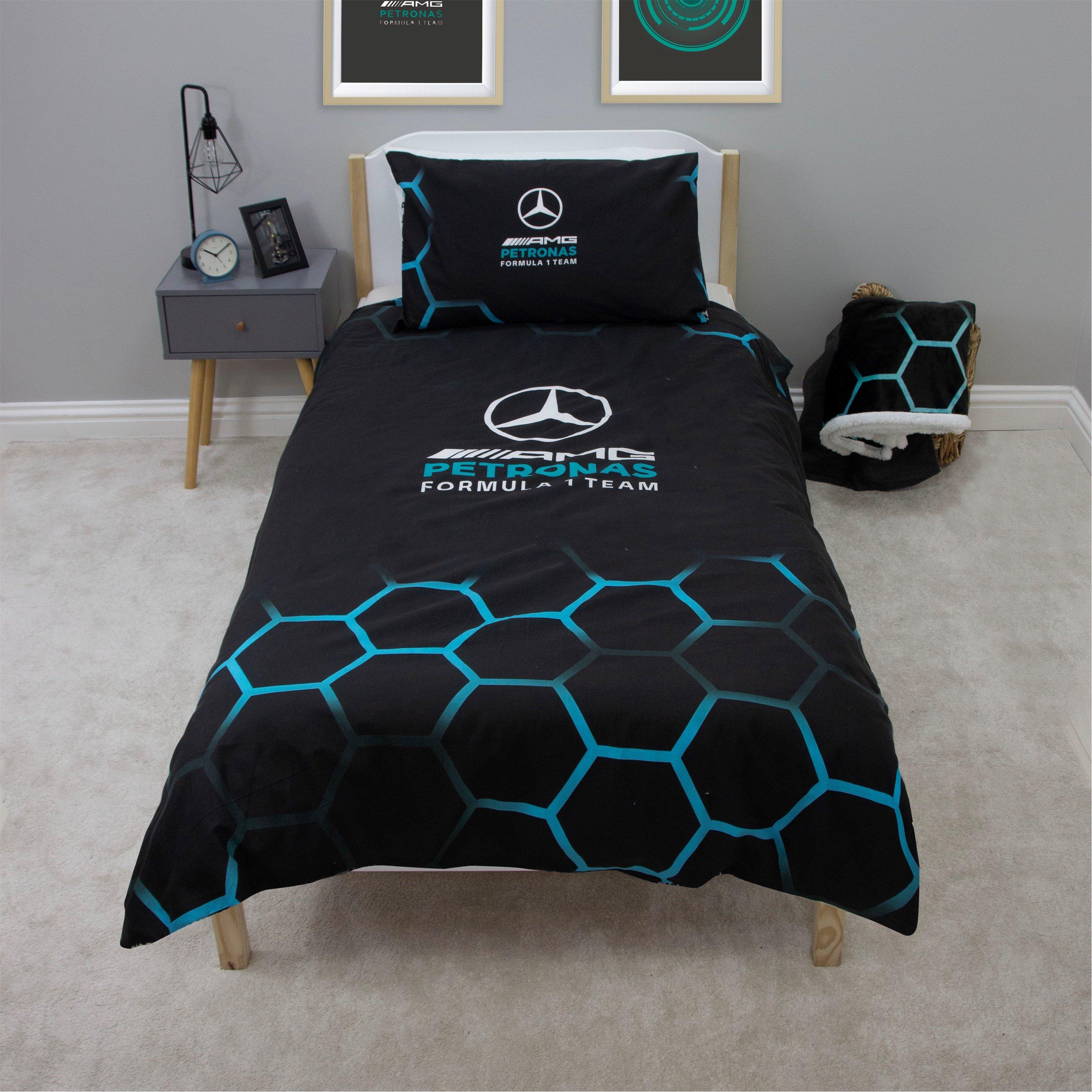 Black - Mercedes - Mercedes Ridge Single Duvet - 6