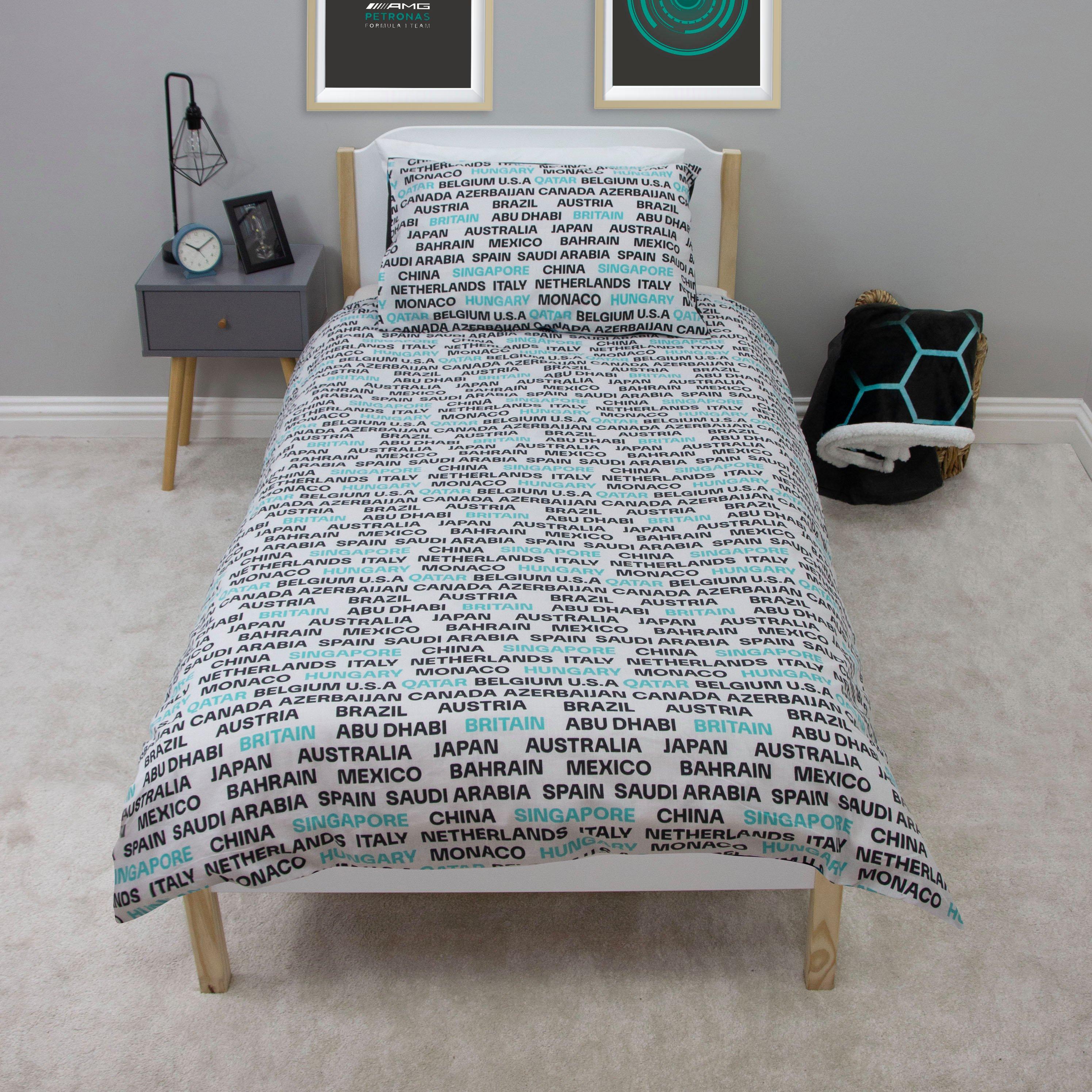 Black - Mercedes - Mercedes Ridge Single Duvet - 8