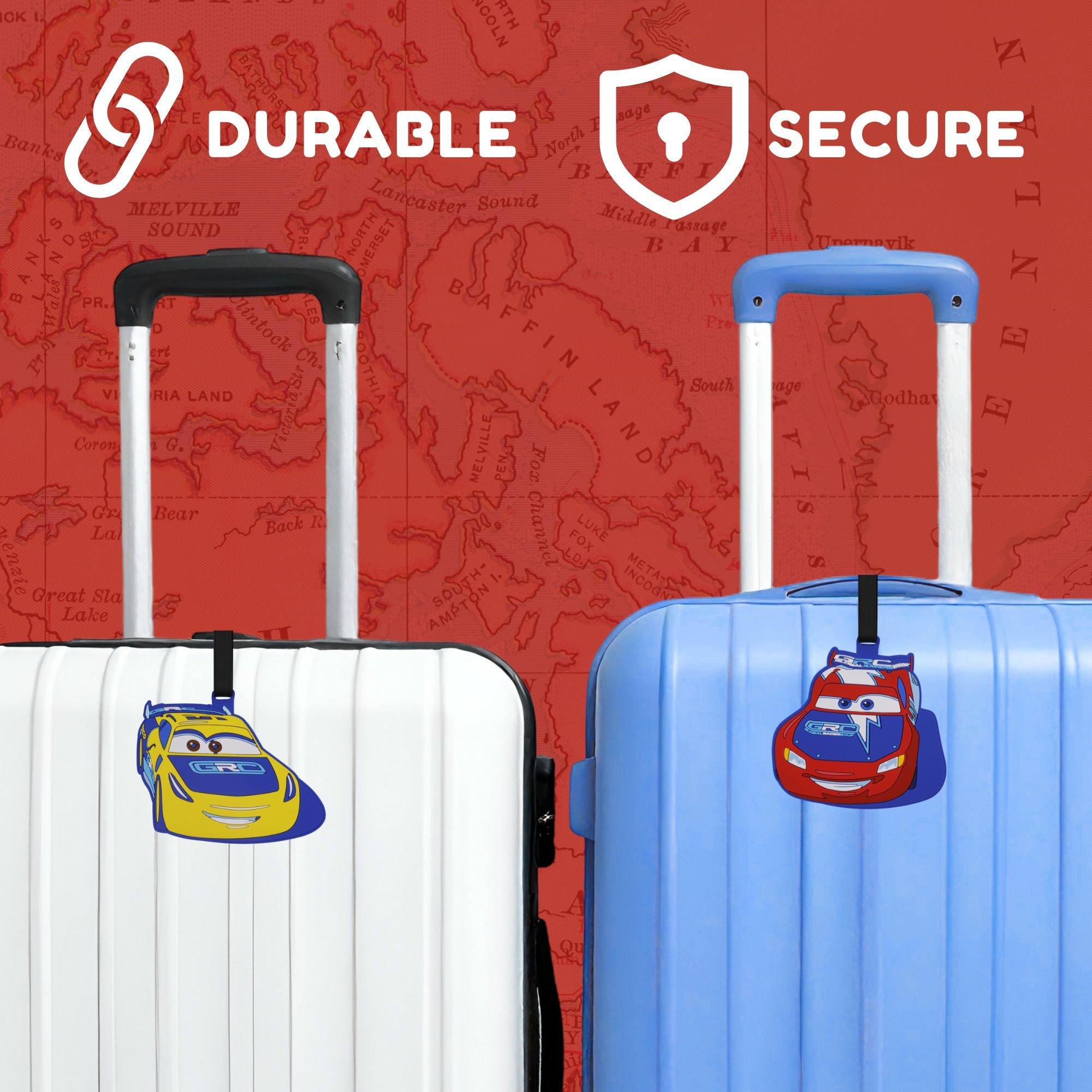 Multi - Disney - Disney Cars Luggage Tags 2 Pack - 3