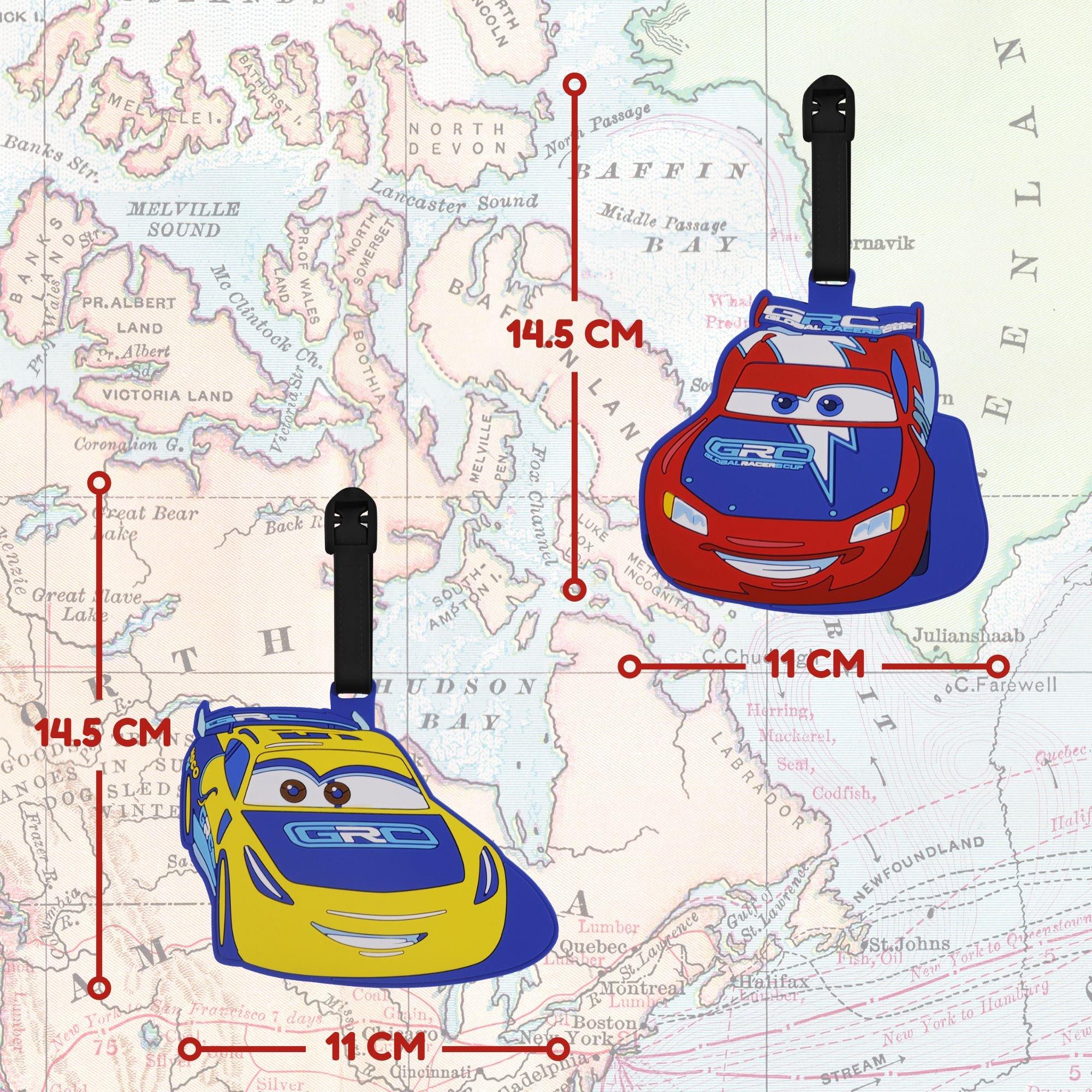 Multi - Disney - Disney Cars Luggage Tags 2 Pack - 5