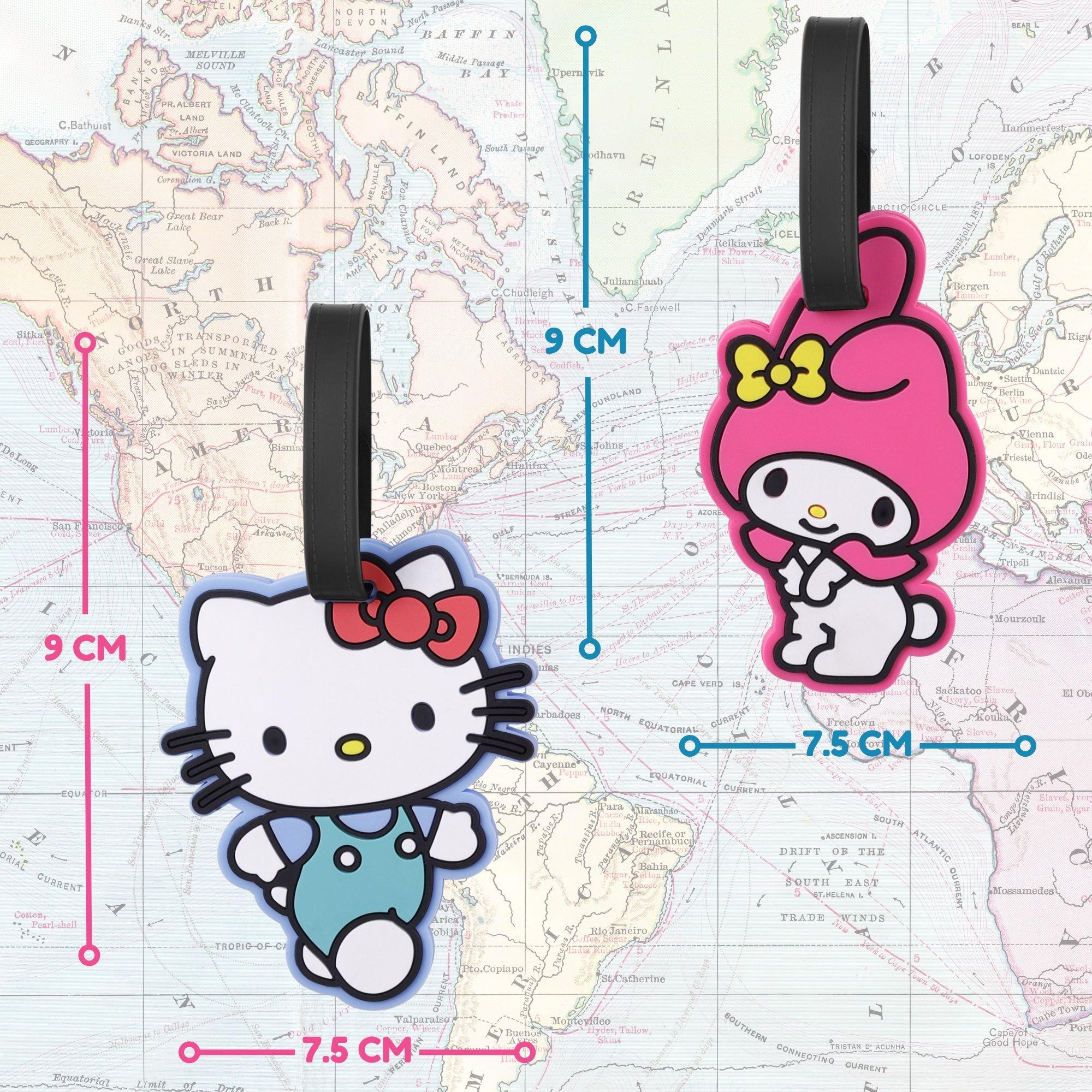 Multi - Hello Kitty - Hello Kitty & Friends Luggage Tags 2 Pack - 5