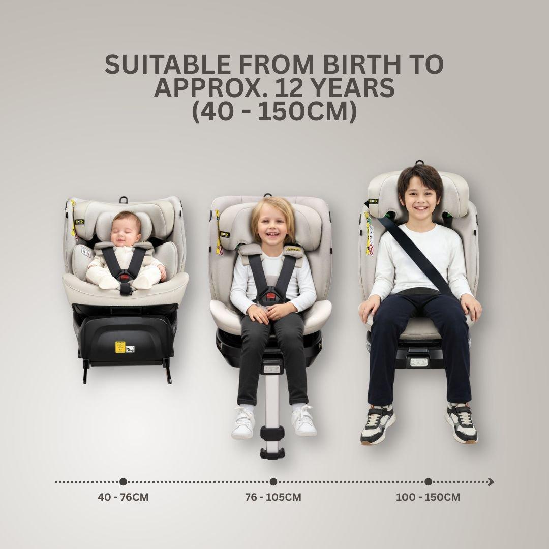 Milkstone - JoviKids - JoviKids Ranger 2 Car Seat - Milkstone - 2