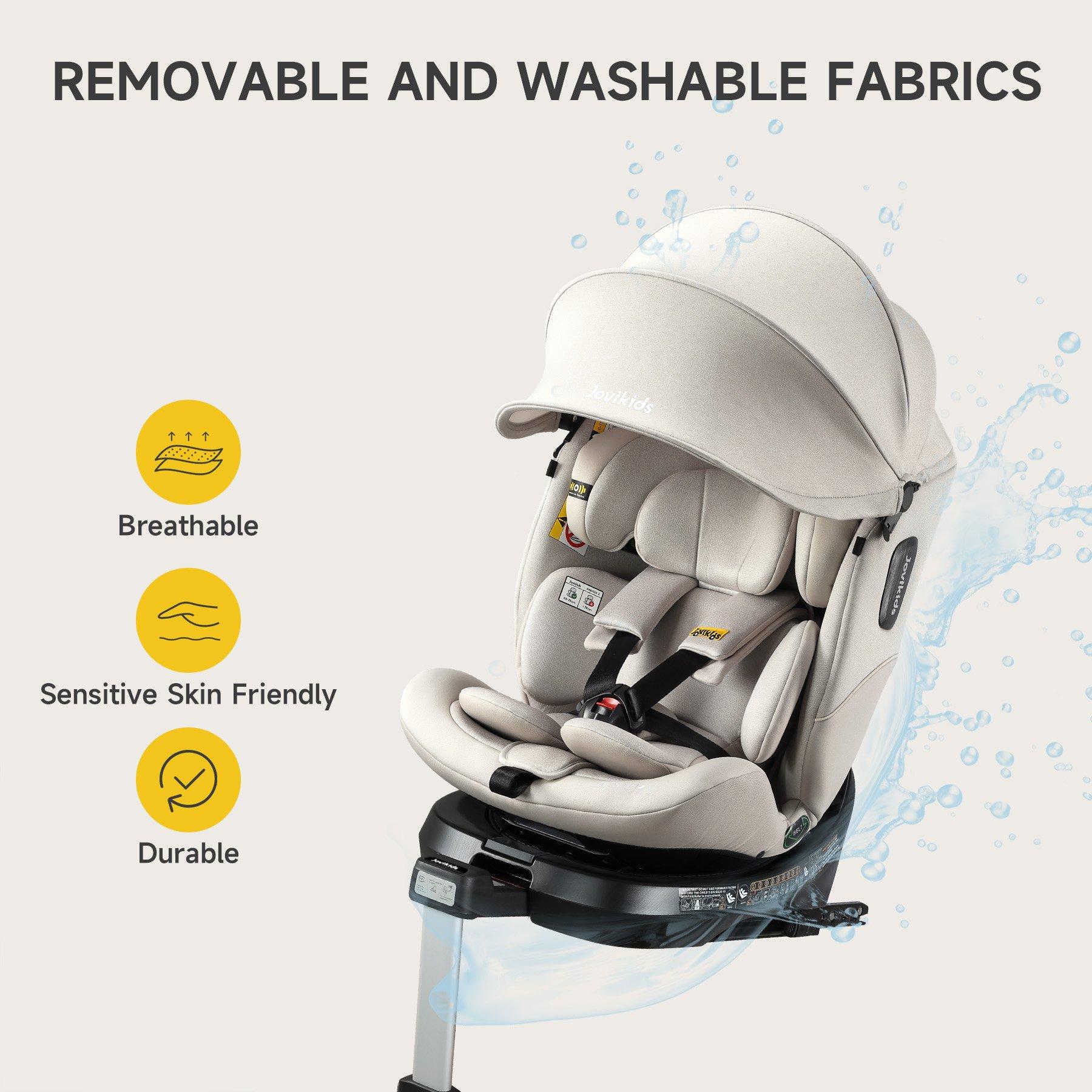 Milkstone - JoviKids - Jovikids Ranger 2 i-Size 360° Car Seat- Milkstone - 15