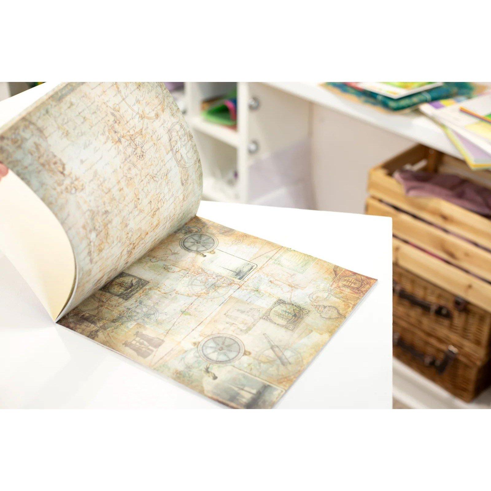 Multi - Crafters Companion - Vintage Scrapbook Paper Pad - 2