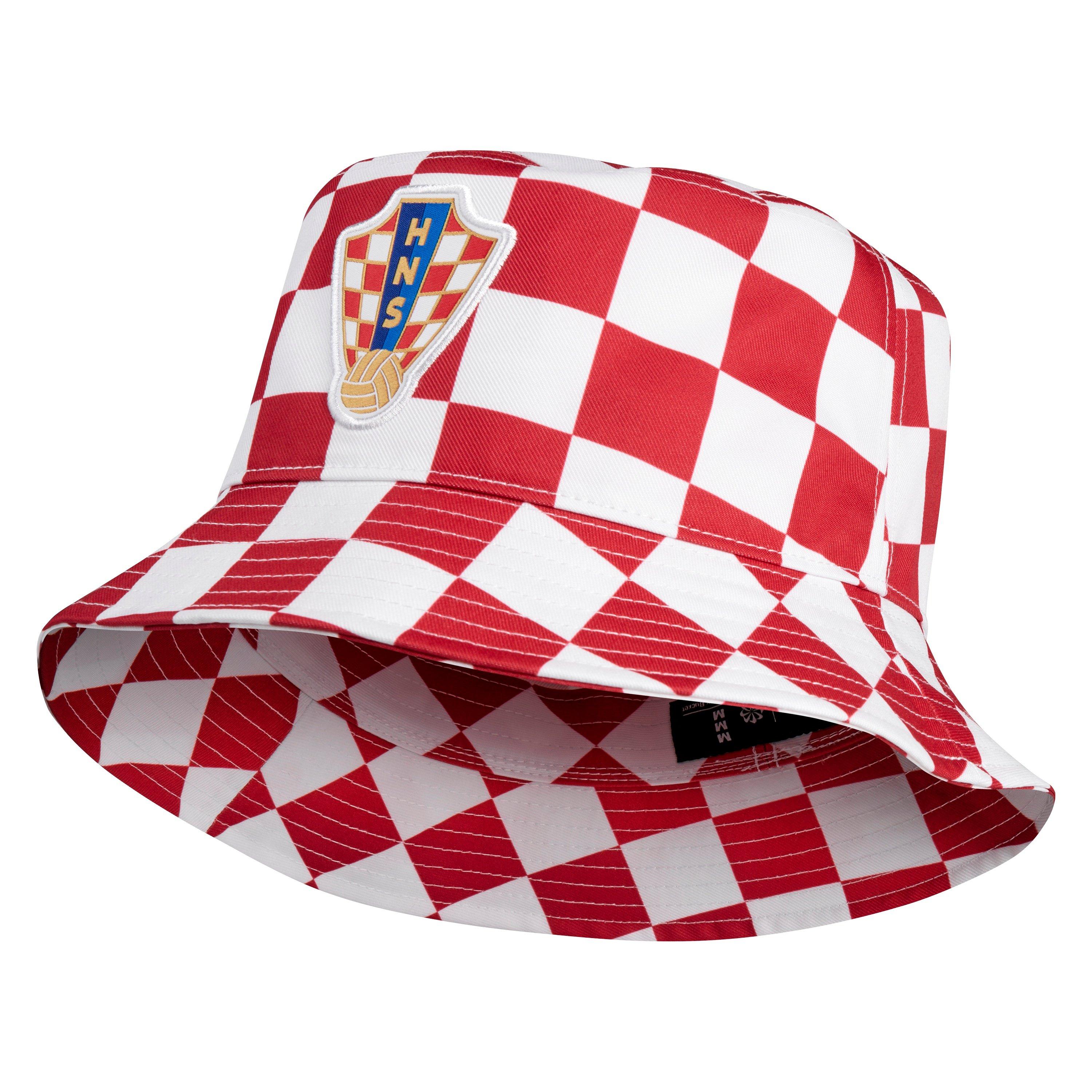 Wit/Rood - Nike - Croatia Bucket Hat - 1
