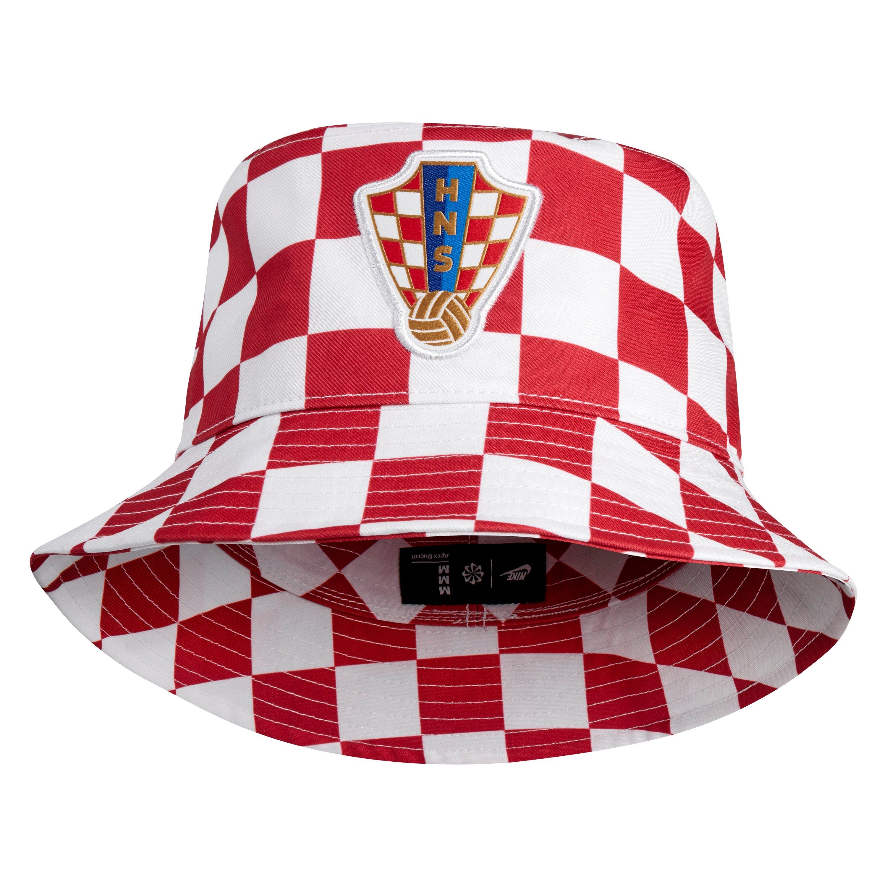 Wit/Rood - Nike - Croatia Bucket Hat - 2