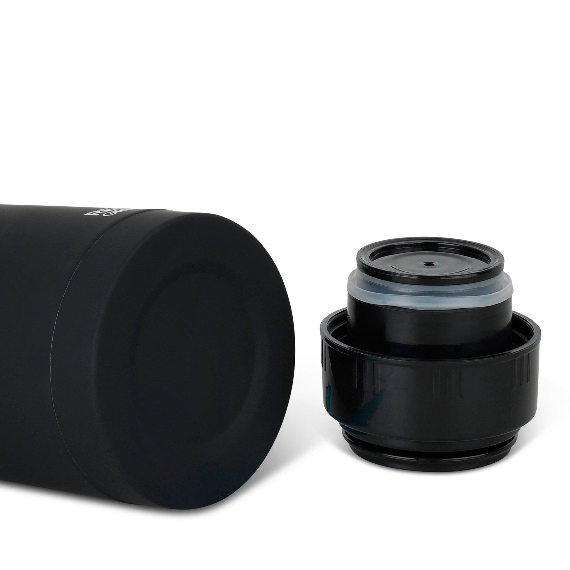 Black - Regatta - Insulated Vacuum 1L Leak-Proof Flask - 4