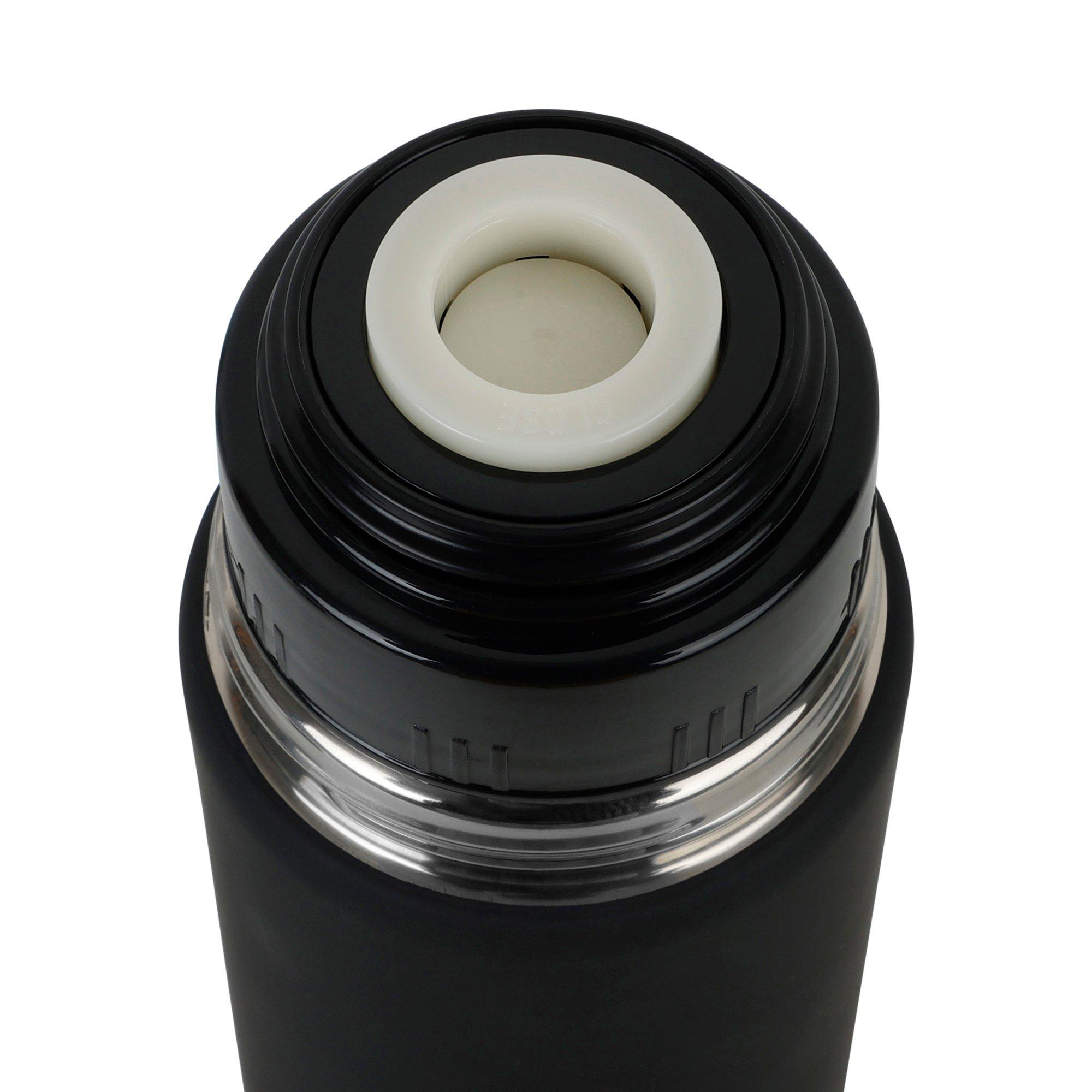 Black - Regatta - Insulated Vacuum 1L Leak-Proof Flask - 5