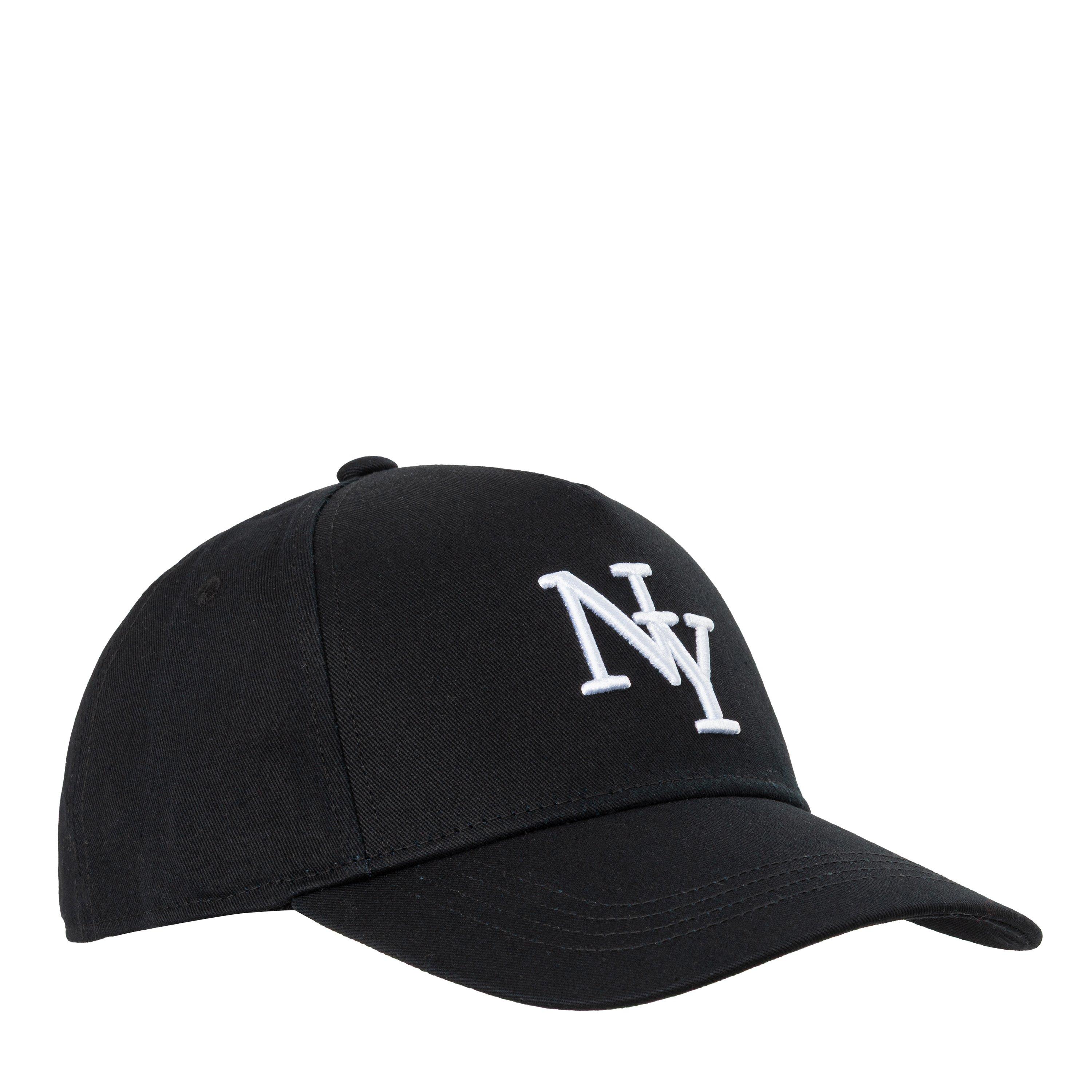 Schwarz - Fabric - NY Baseball Cap Mens - 3