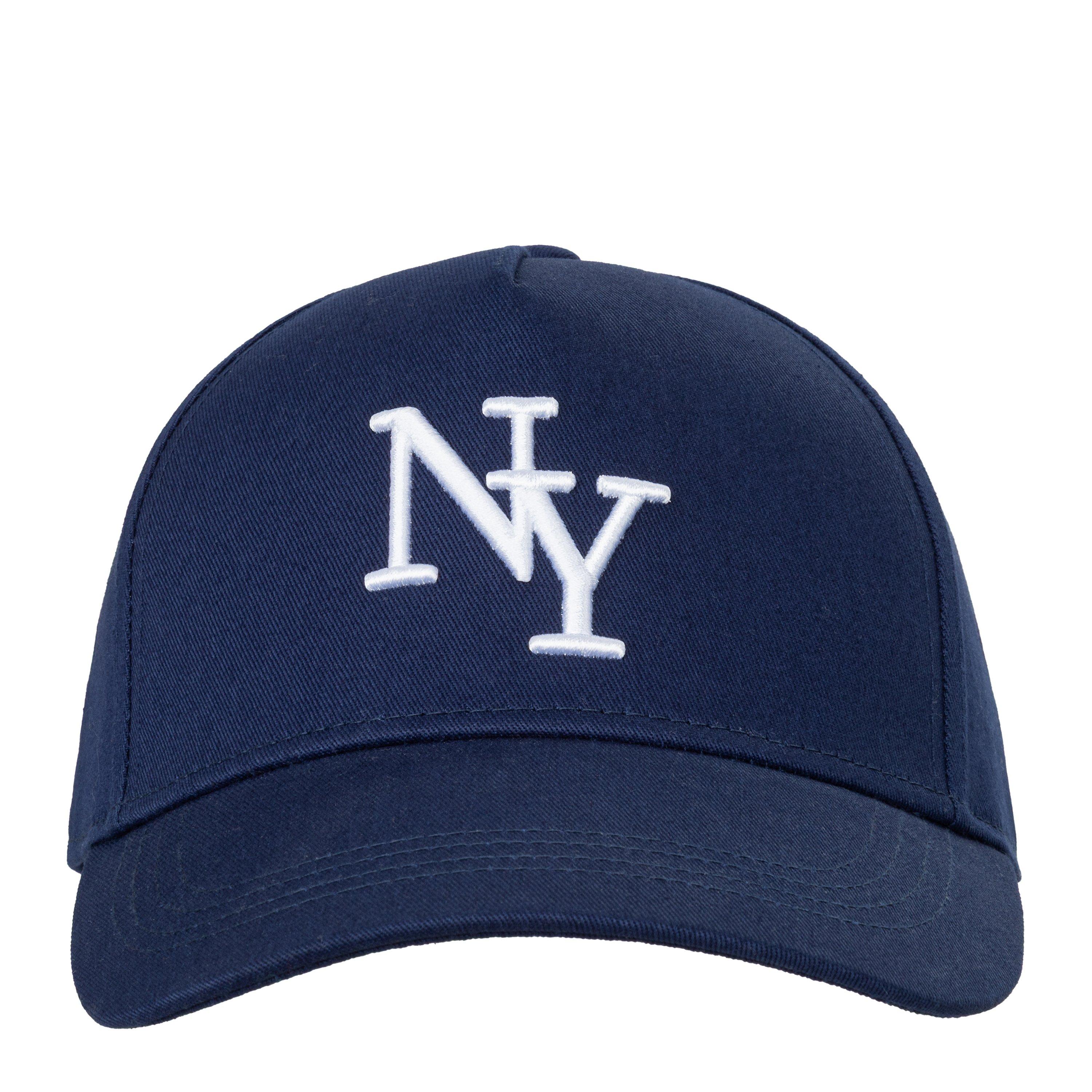 Chapeau De Baseball Homme Flexfit Ajusté - L/XL - Bleu Marine - Lettre A - Neuf