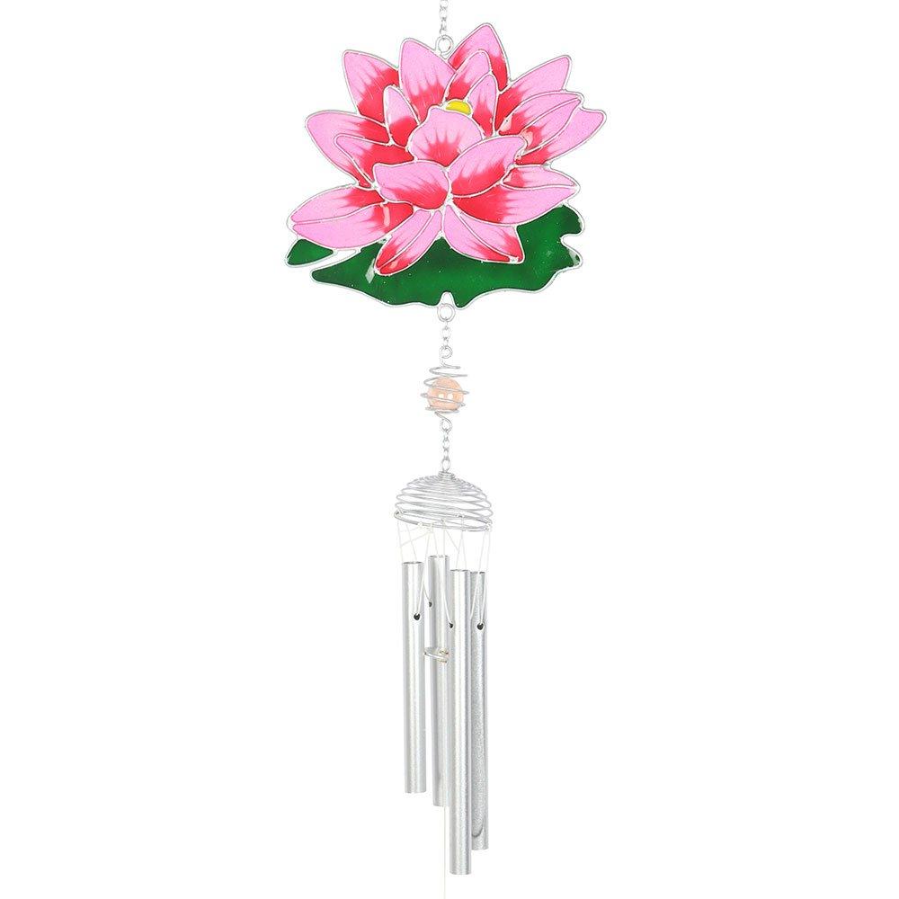 Pink - Something Different - Water Lily Windchime - 3