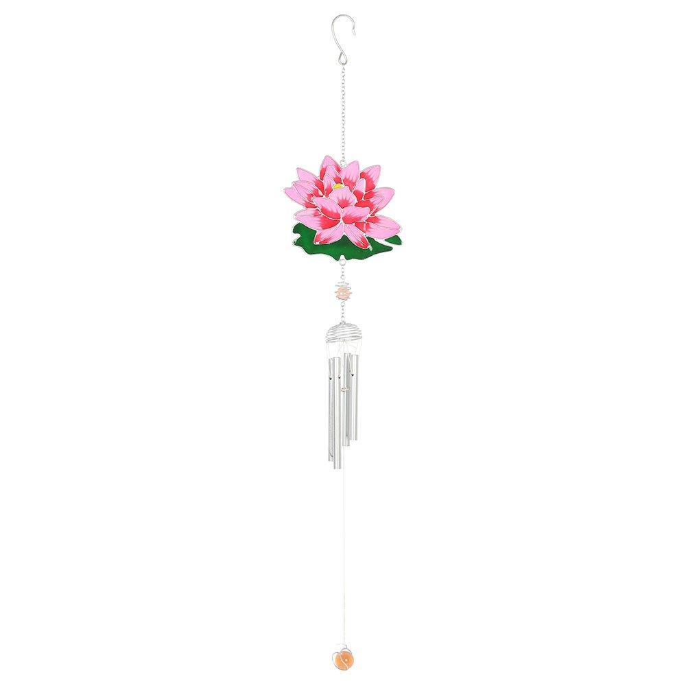 Pink - Something Different - Water Lily Windchime - 4