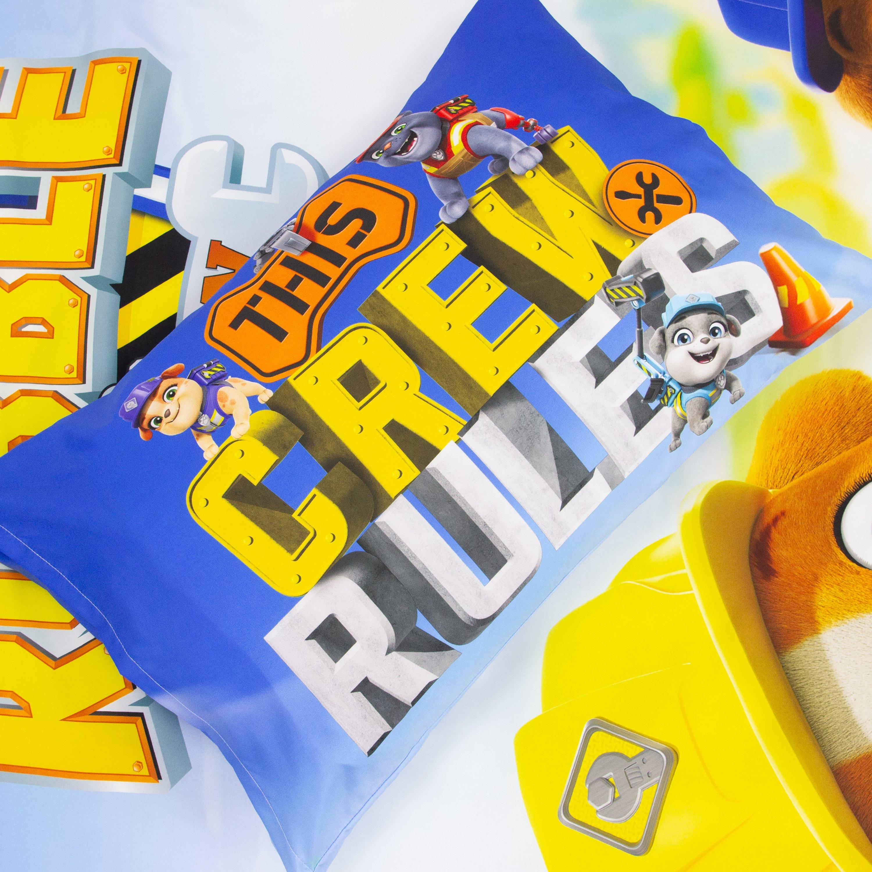 Multi - Paw Patrol - Paw Patrol Rubble And Crew Single Panel Duvet - 4