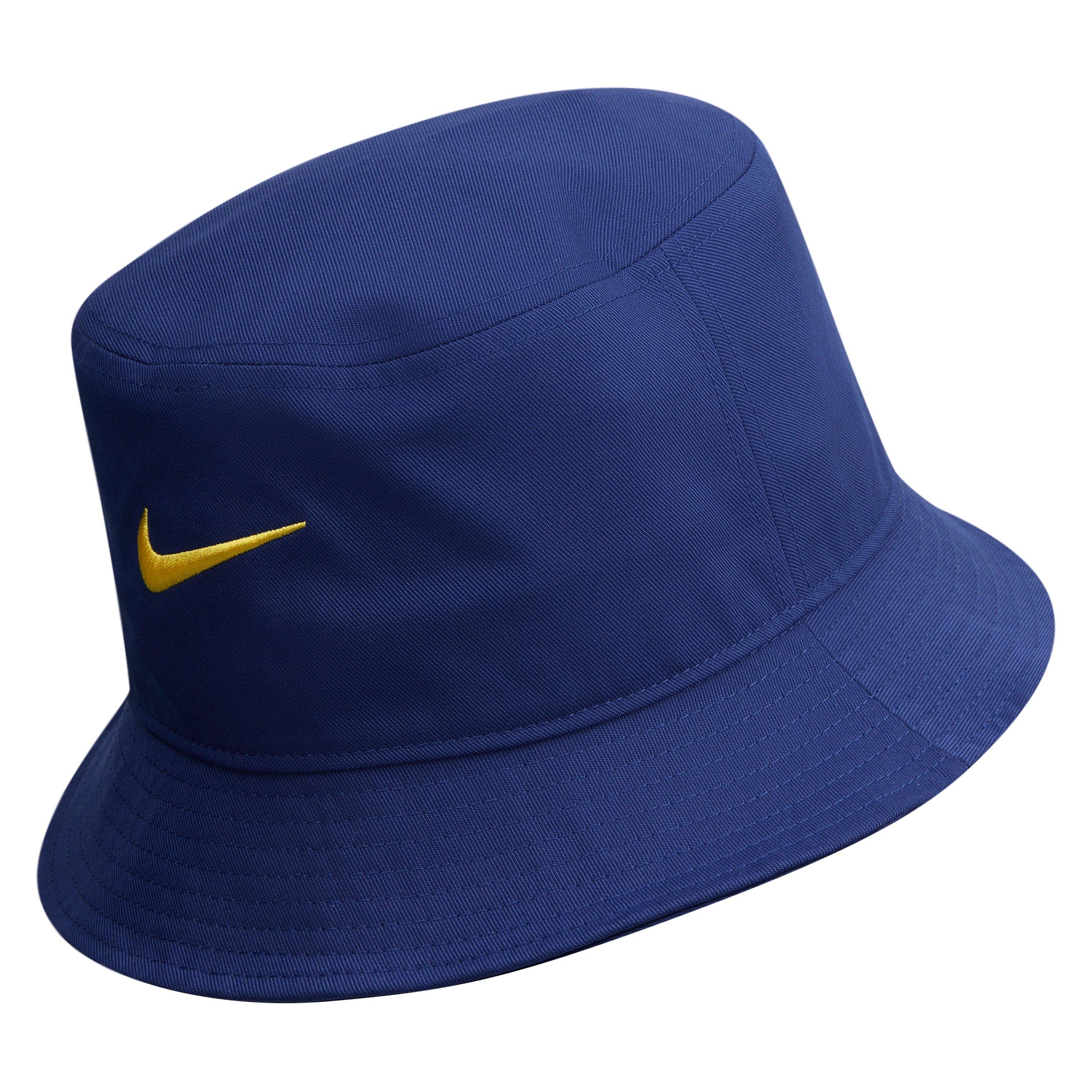 Azul/Amarelo - Nike - Barcelona Bucket Hat - 3