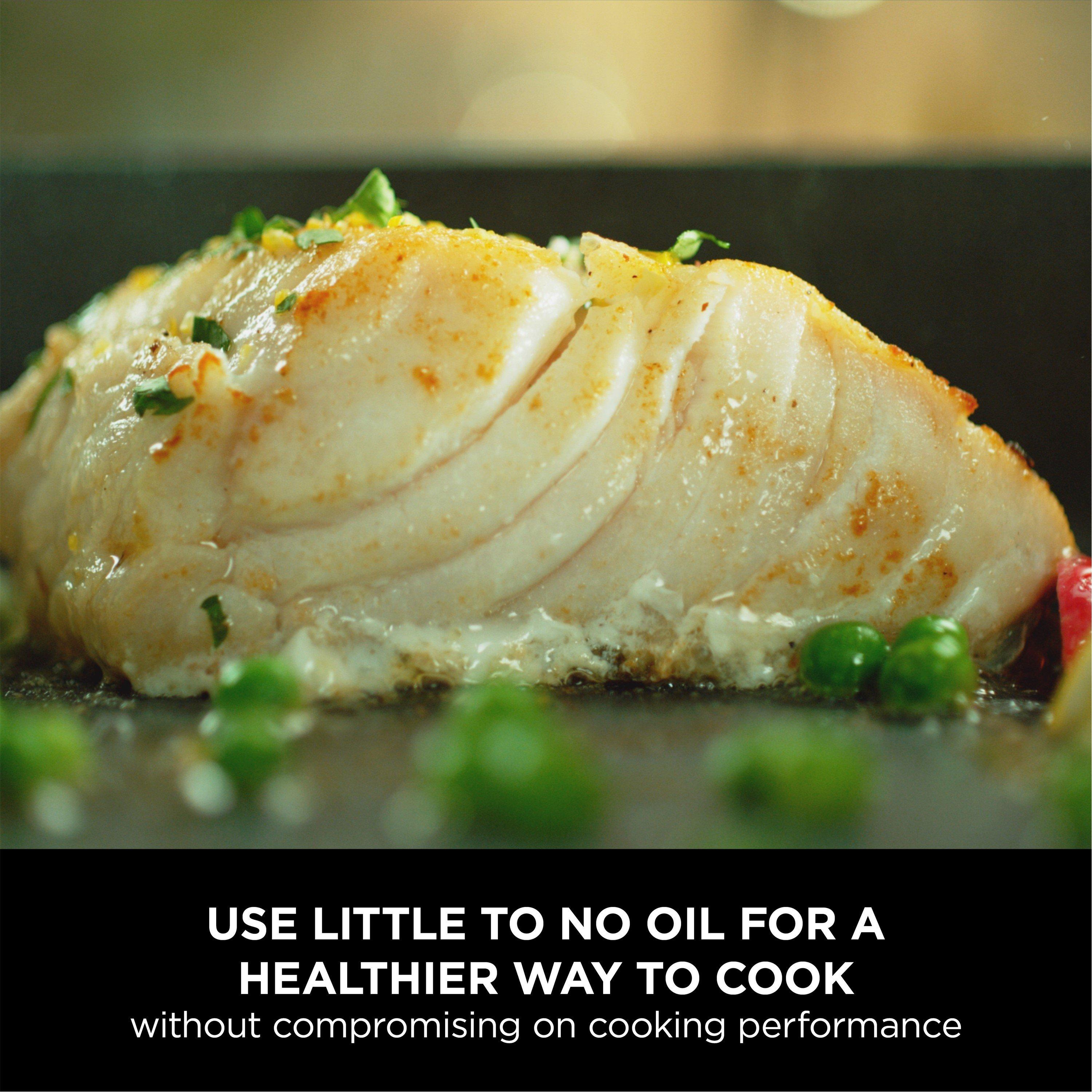 Black - Ninja - Zerostick Essentials 24cm Frying Pan C10024UK - 5