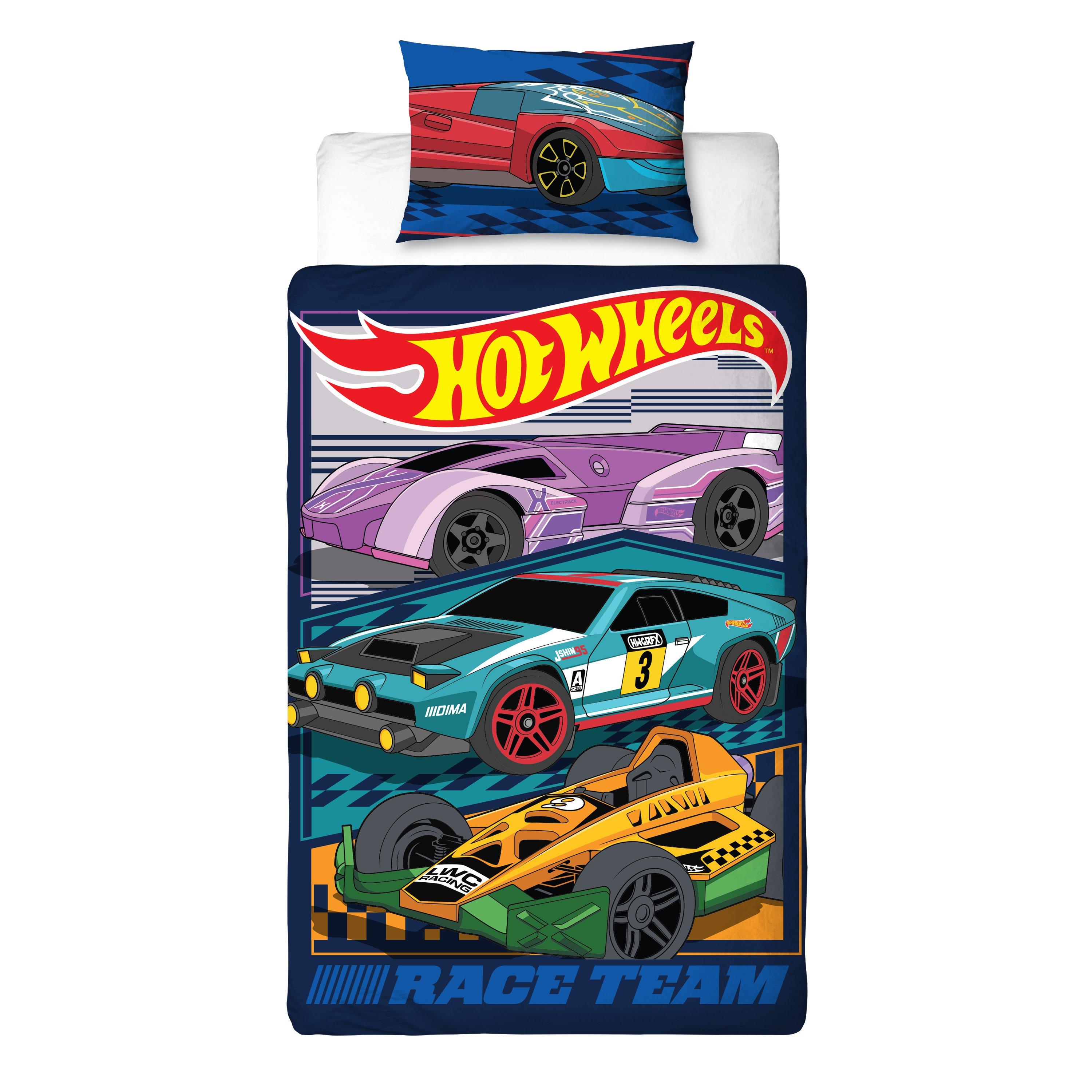 Multicolour - Hot Wheels - Hot Wheels Motorway Single Duvet - 1