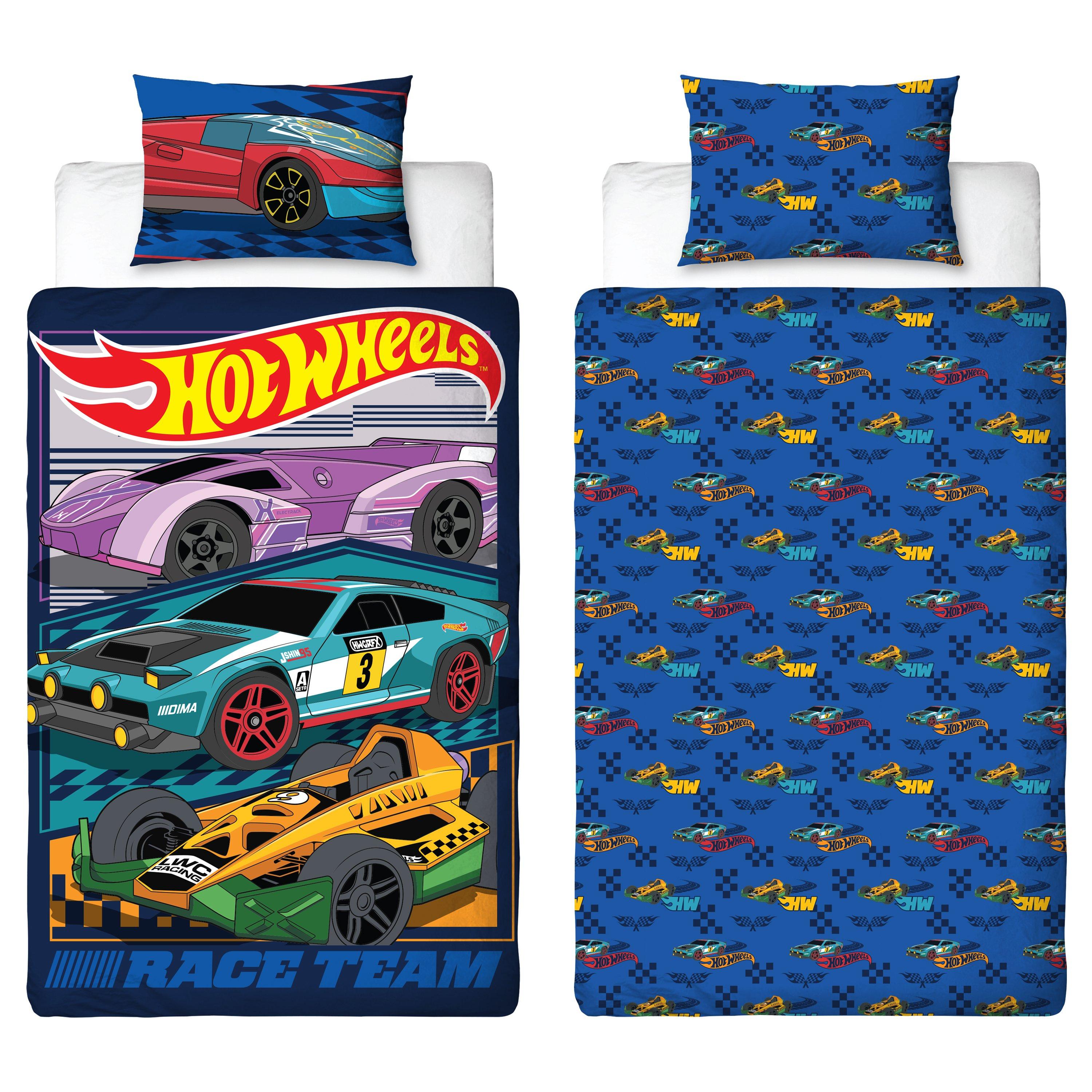 Multicolour - Hot Wheels - Hot Wheels Motorway Single Duvet - 3