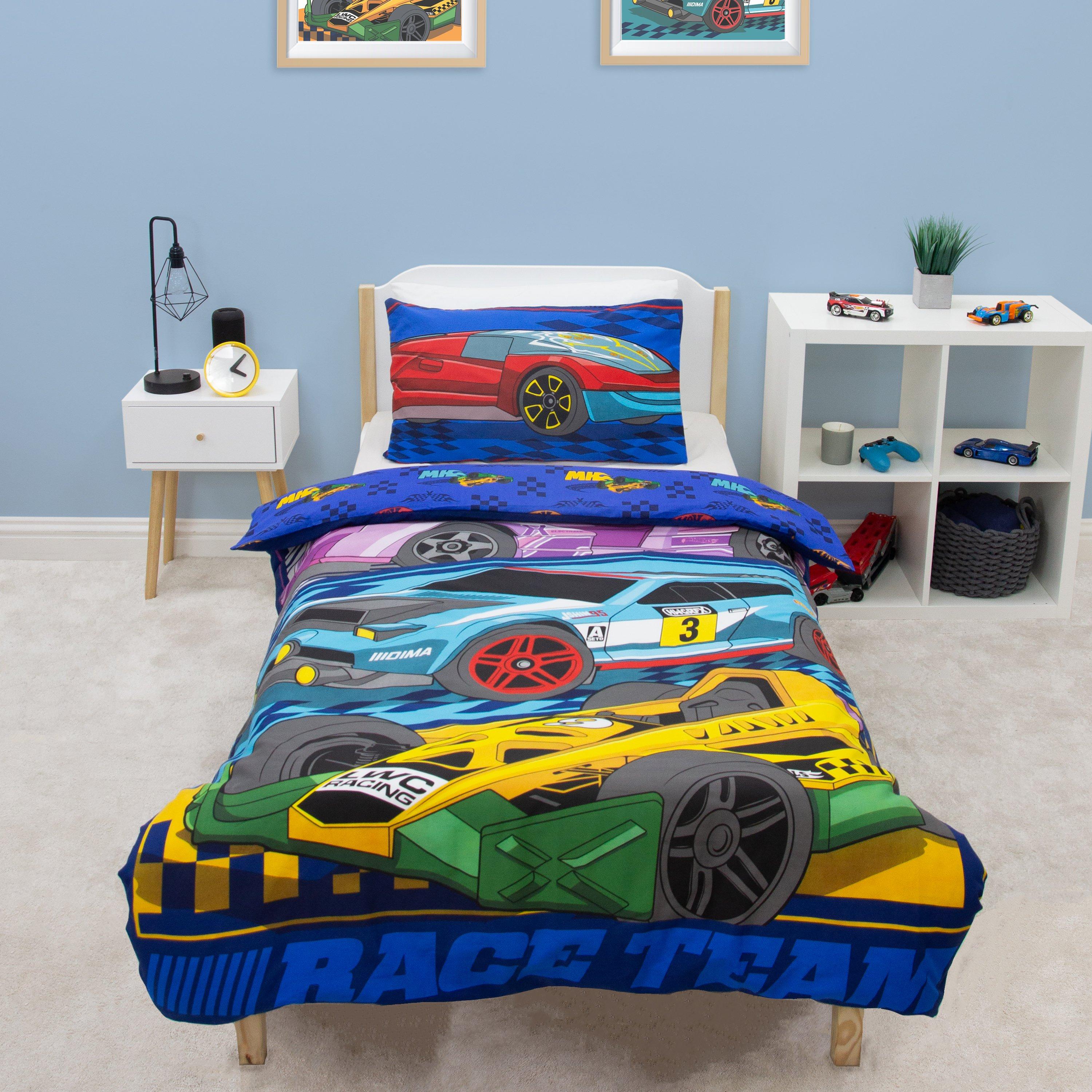 Multicolour - Hot Wheels - Hot Wheels Motorway Single Duvet - 4