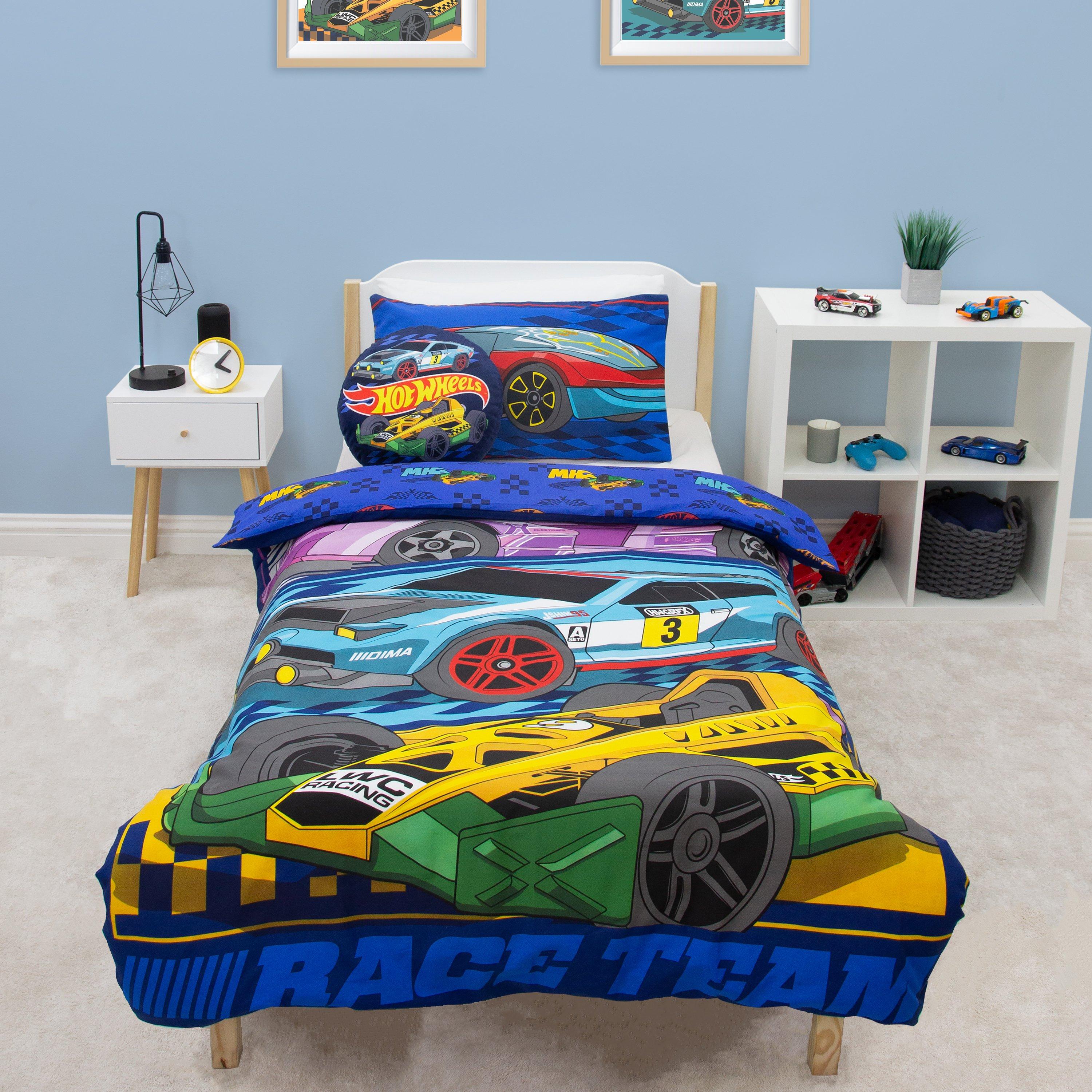 Multicolour - Hot Wheels - Hot Wheels Motorway Single Duvet - 6