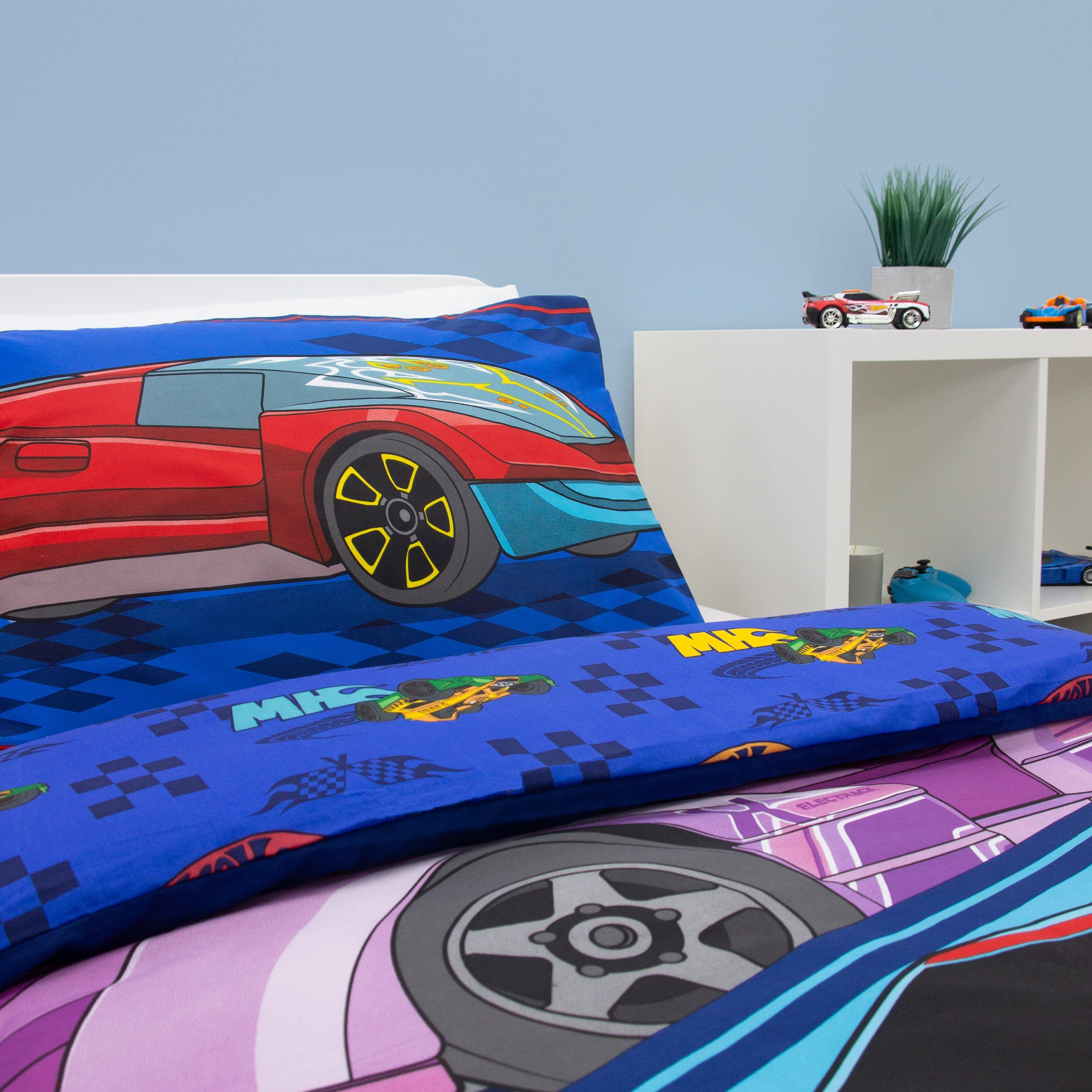 Multicolour - Hot Wheels - Hot Wheels Motorway Single Duvet - 7