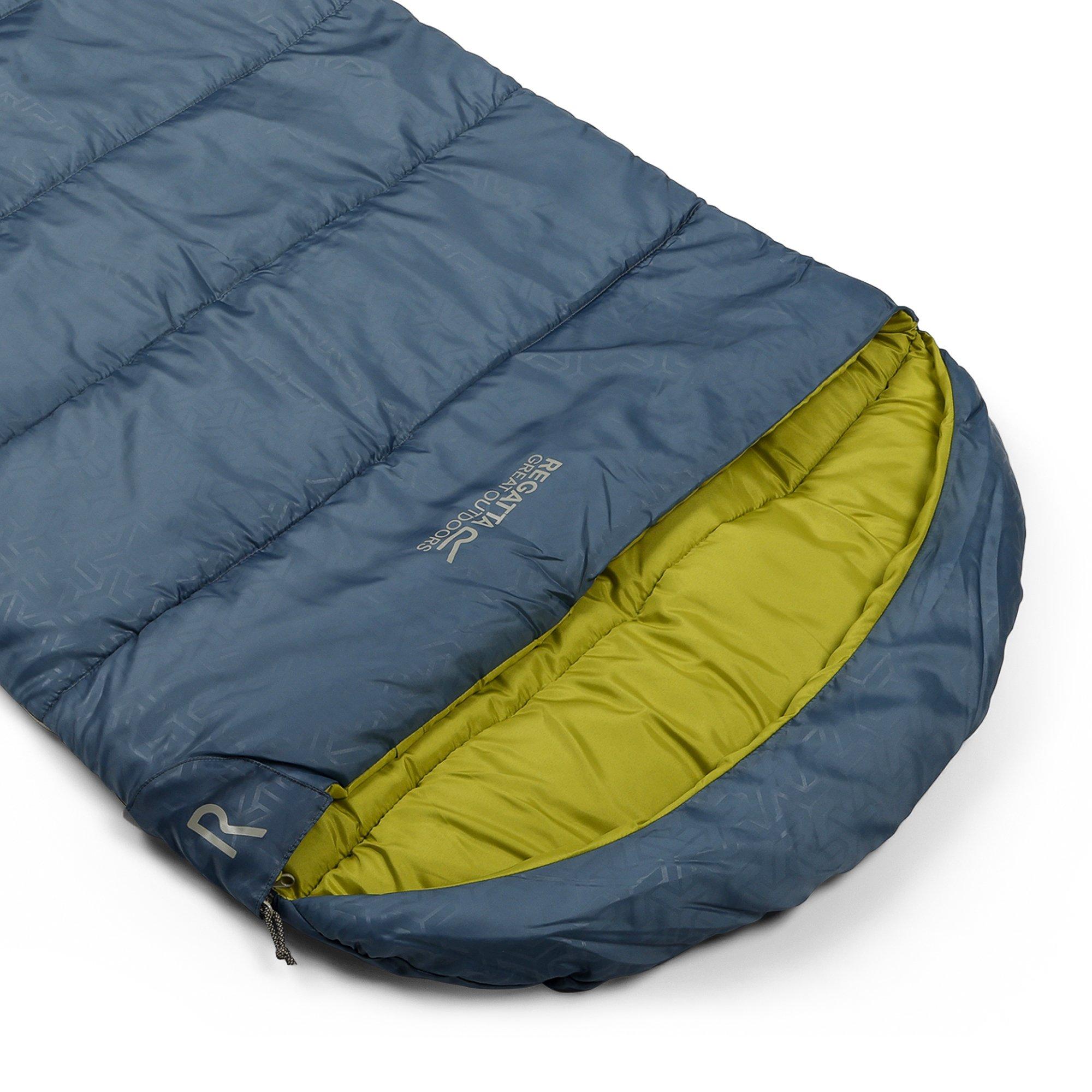 China Blue - Regatta - Kids Tilva 3 Season Sleeping Bag - 2