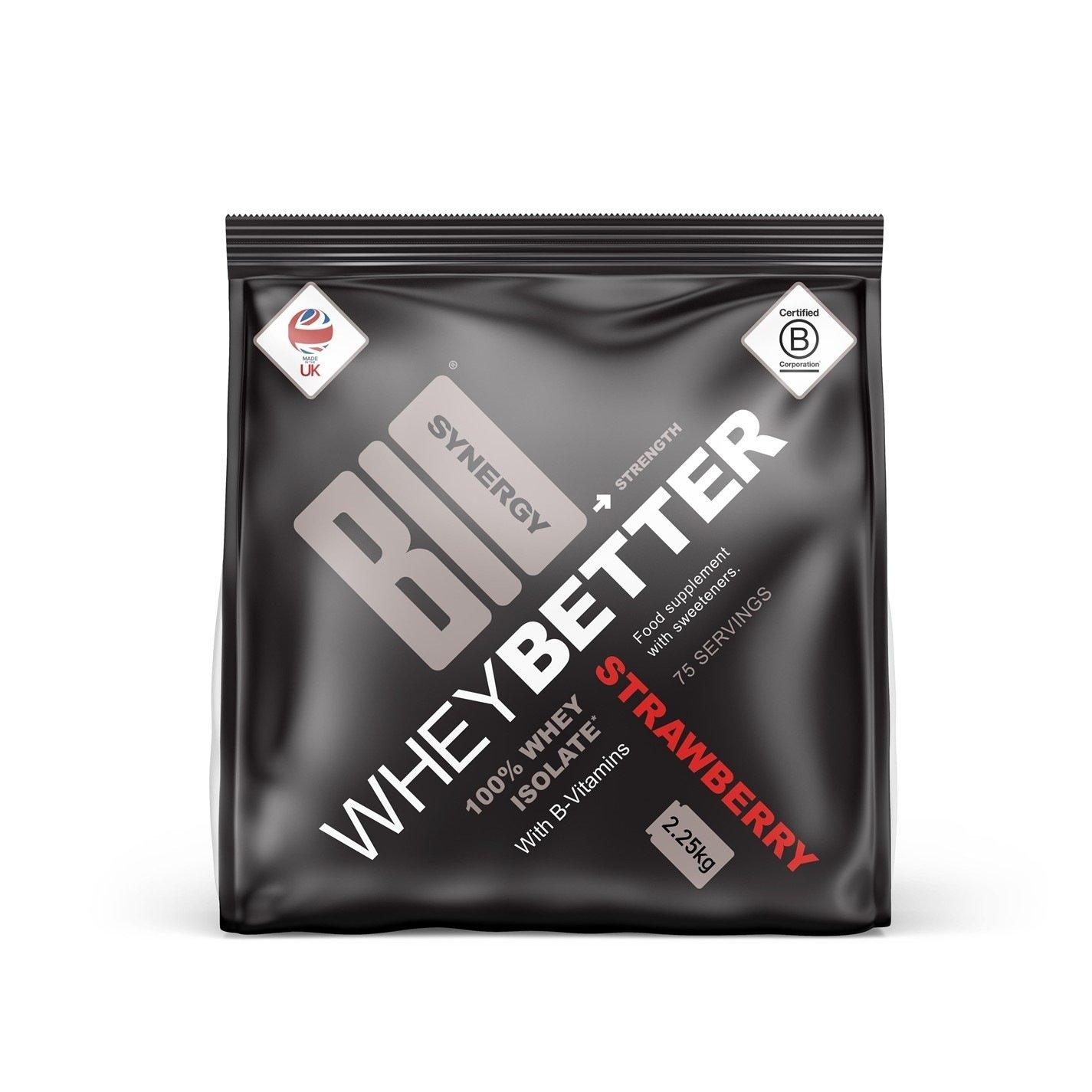 Bio-Synergy  Whey Better - 2250G - 75 Servings Strawberry - 2.25kg