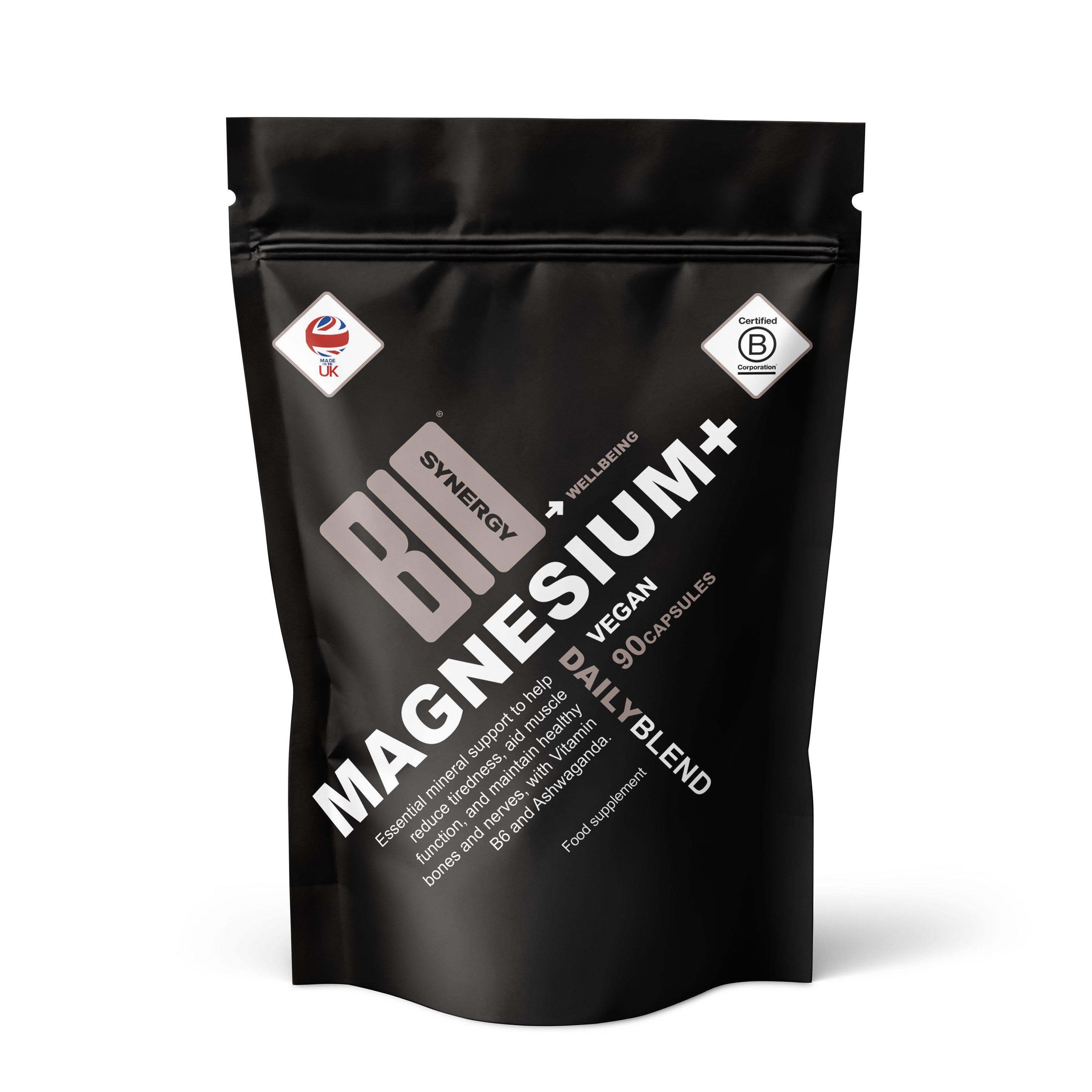 No Flavour - Bio-Synergy - Bio-Synergy Magnesium + with ashwagandha & B-vits