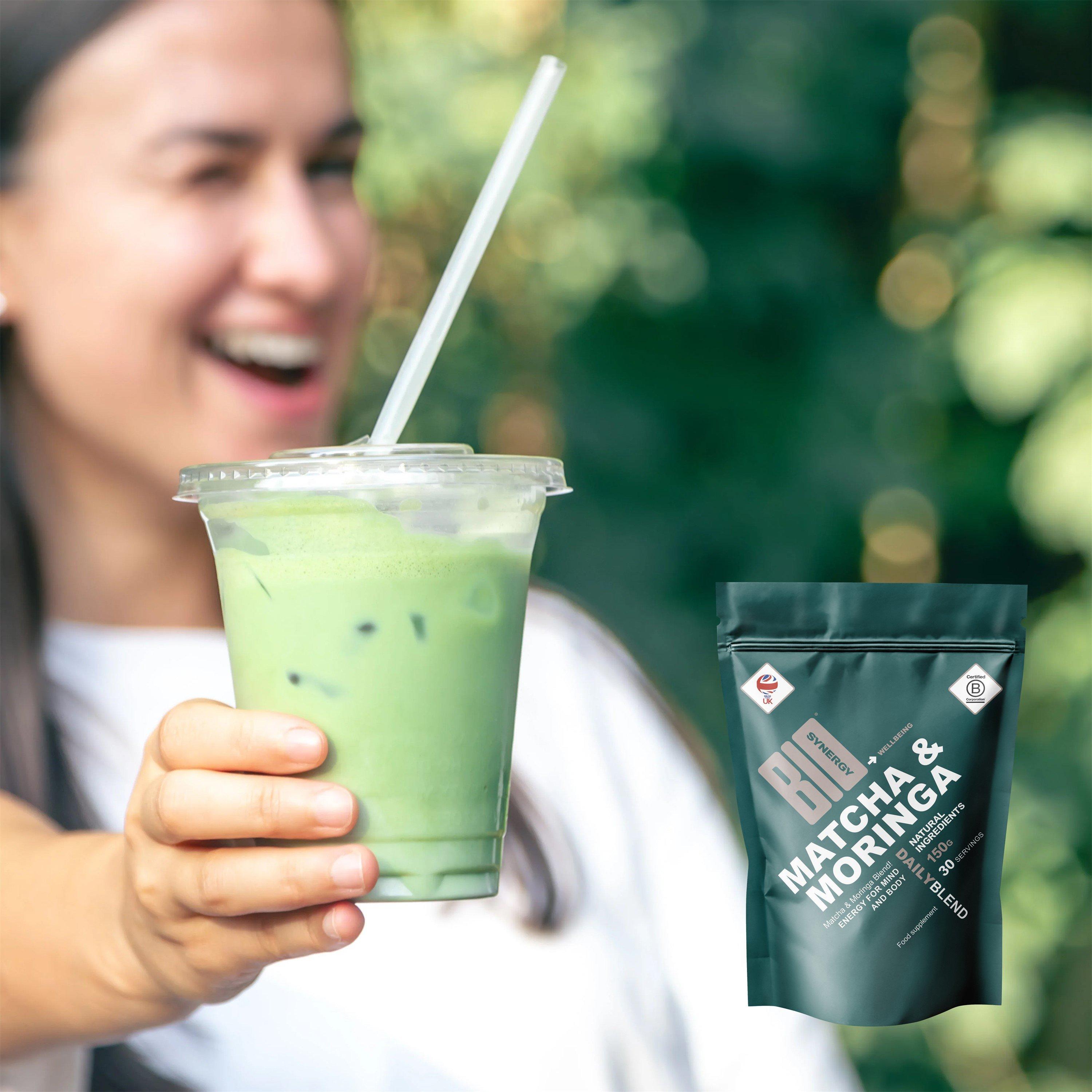 Matcha & Moring - Bio-Synergy - Bio-Synergy Matcha & Moringa powder 120g 24 serv - 4