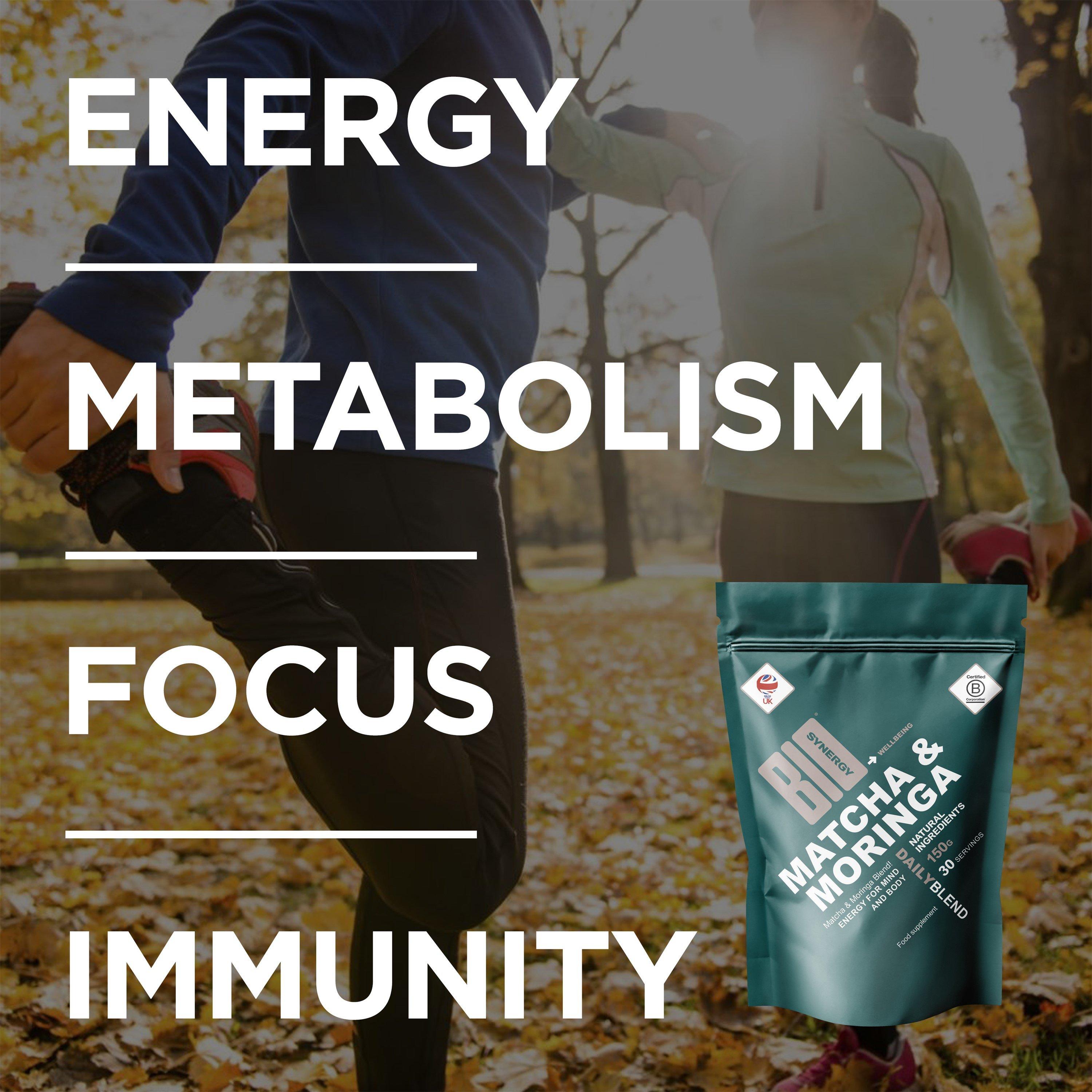 Matcha & Moring - Bio-Synergy - Bio-Synergy Matcha & Moringa powder 120g 24 serv - 7