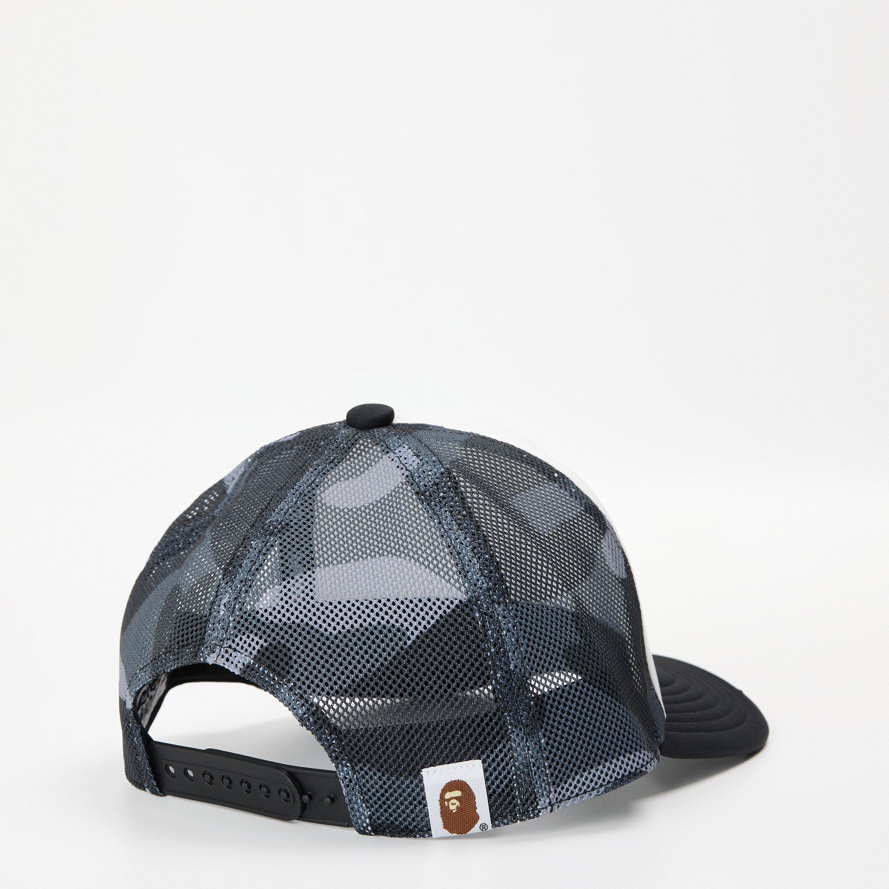 Black - A Bathing Ape - Men's General Trucker Cap - 2