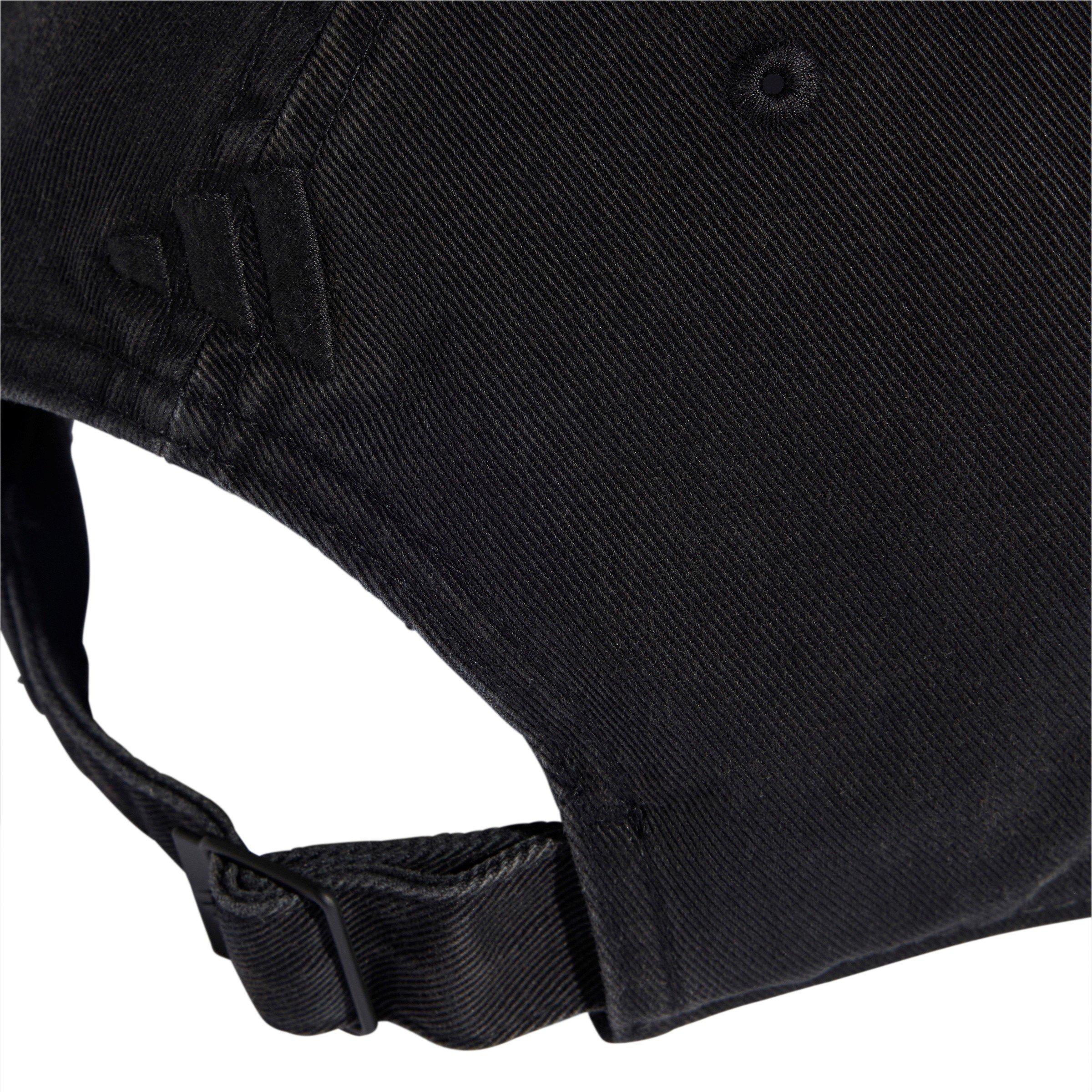 Black - adidas - Washed Dad Cap - 6