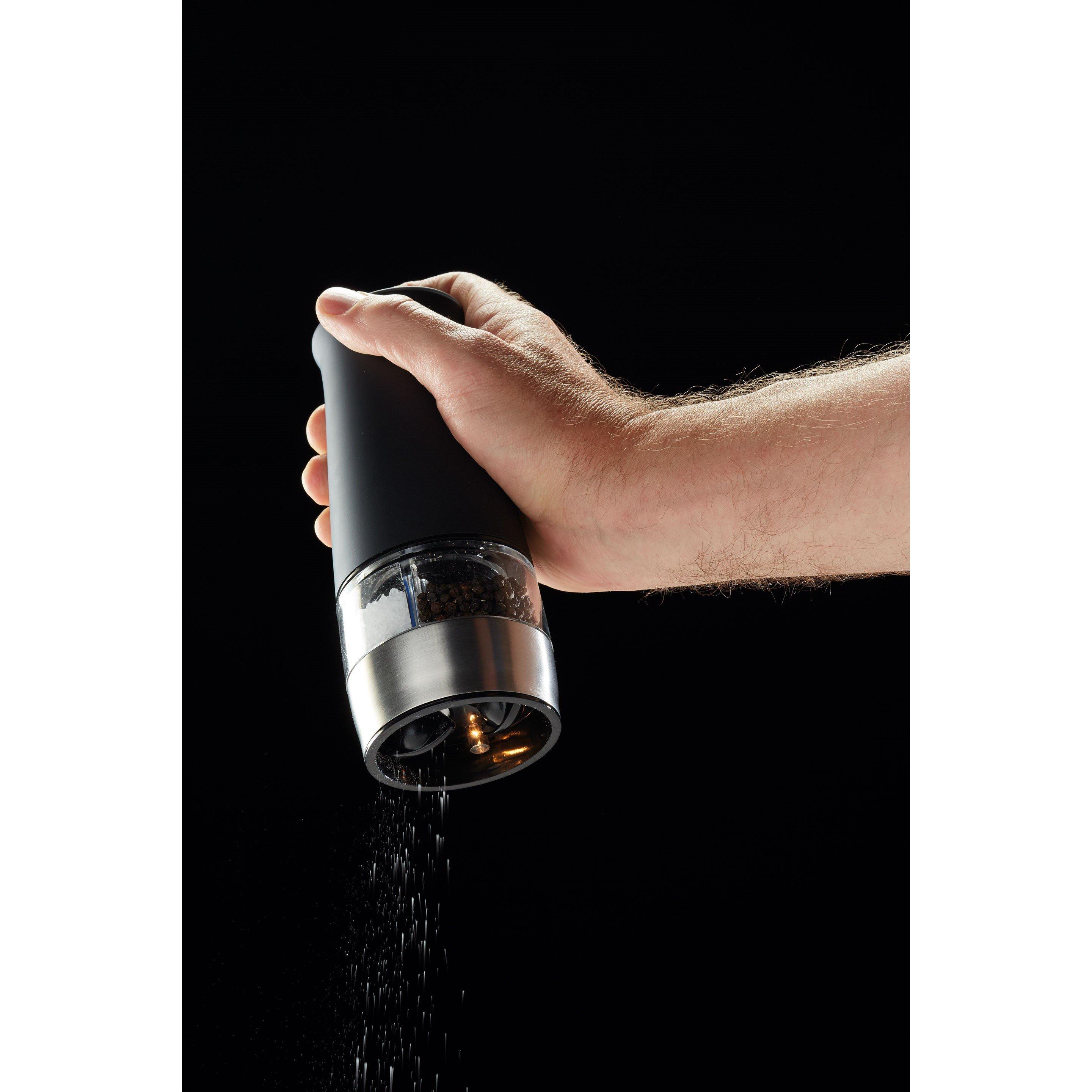 Black - MasterClass - MasterClass Electric Dual Salt & Pepper Mill - 2