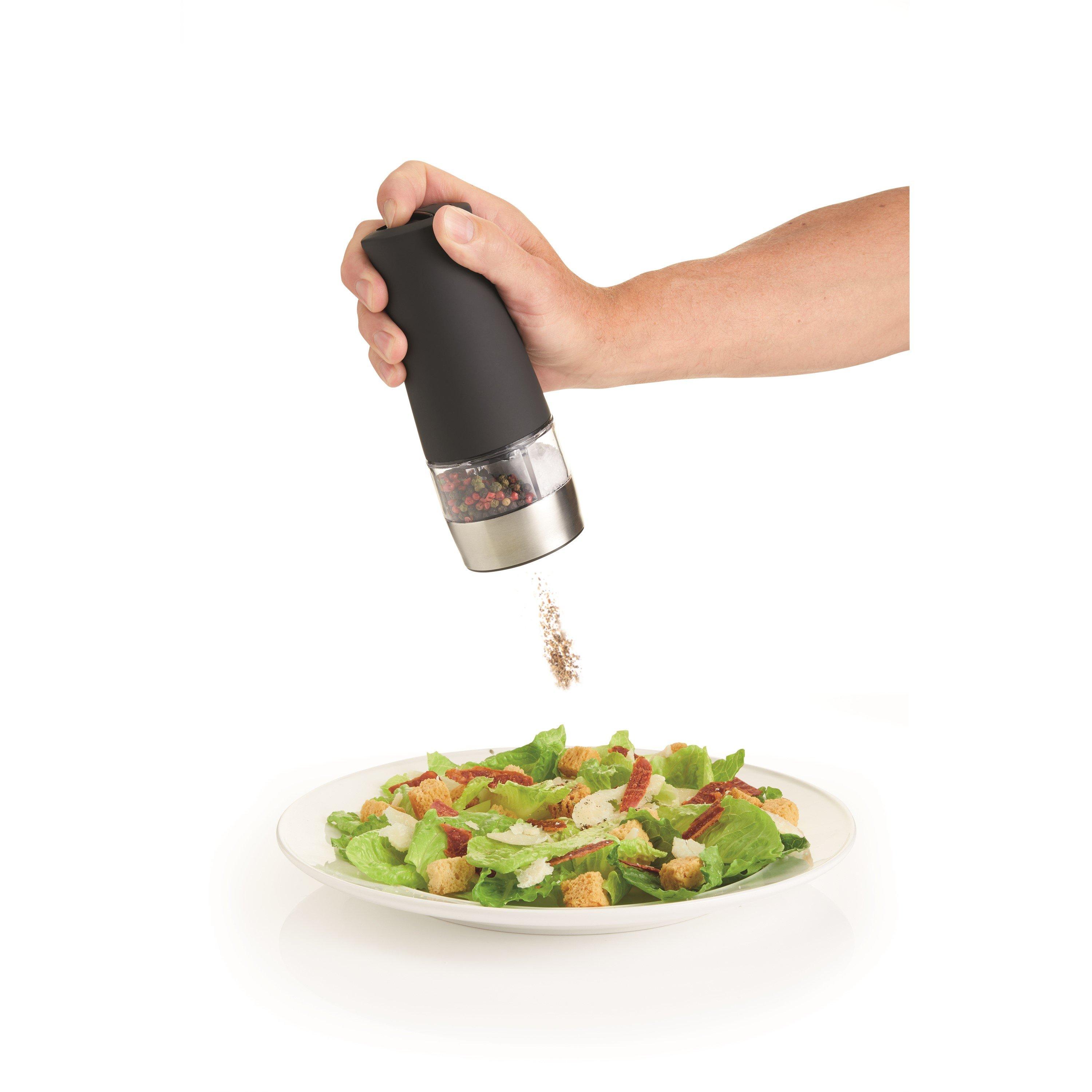Black - MasterClass - MasterClass Electric Dual Salt & Pepper Mill - 4