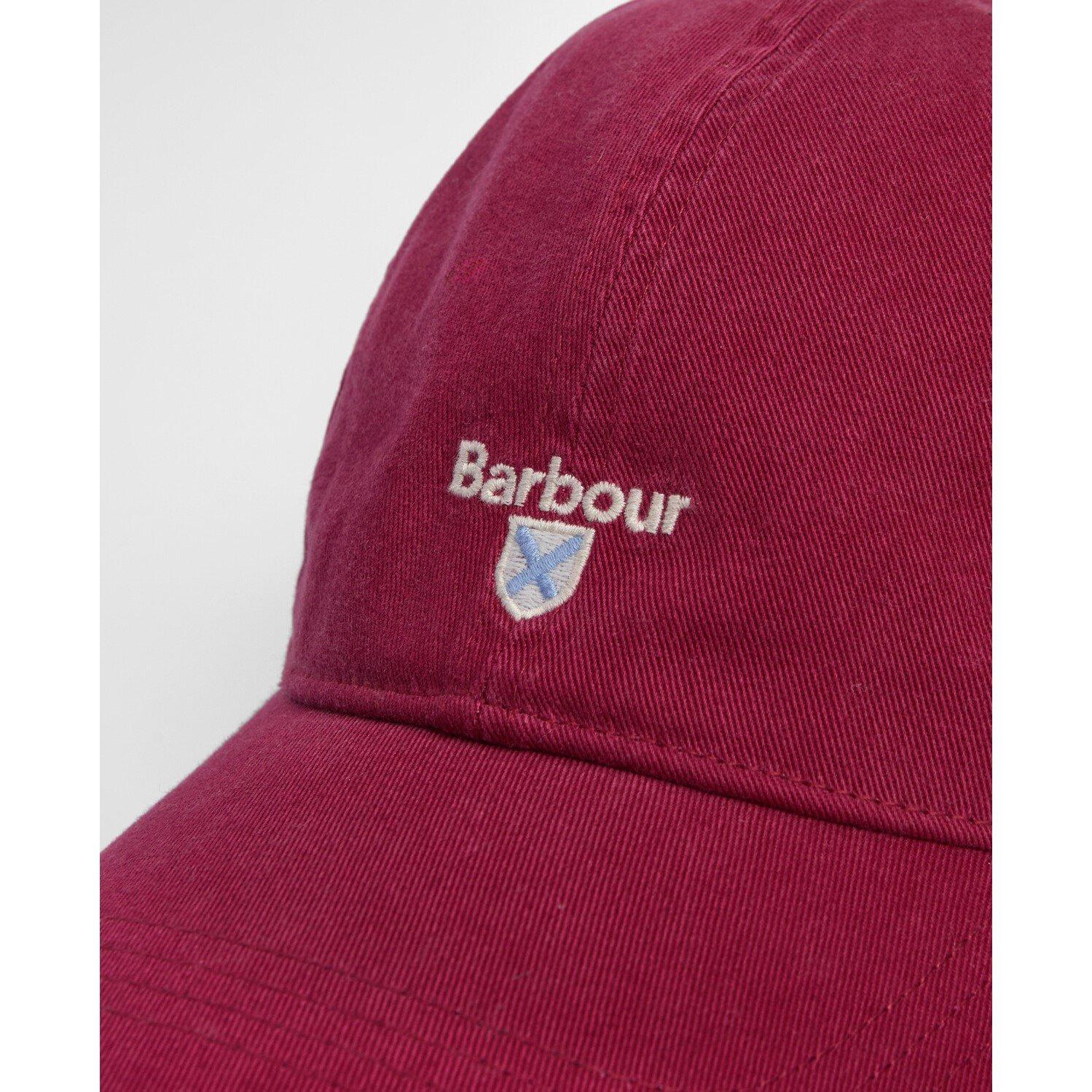 Washed Raspbrry - Barbour - Cascade Cotton Baseball Cap - 3