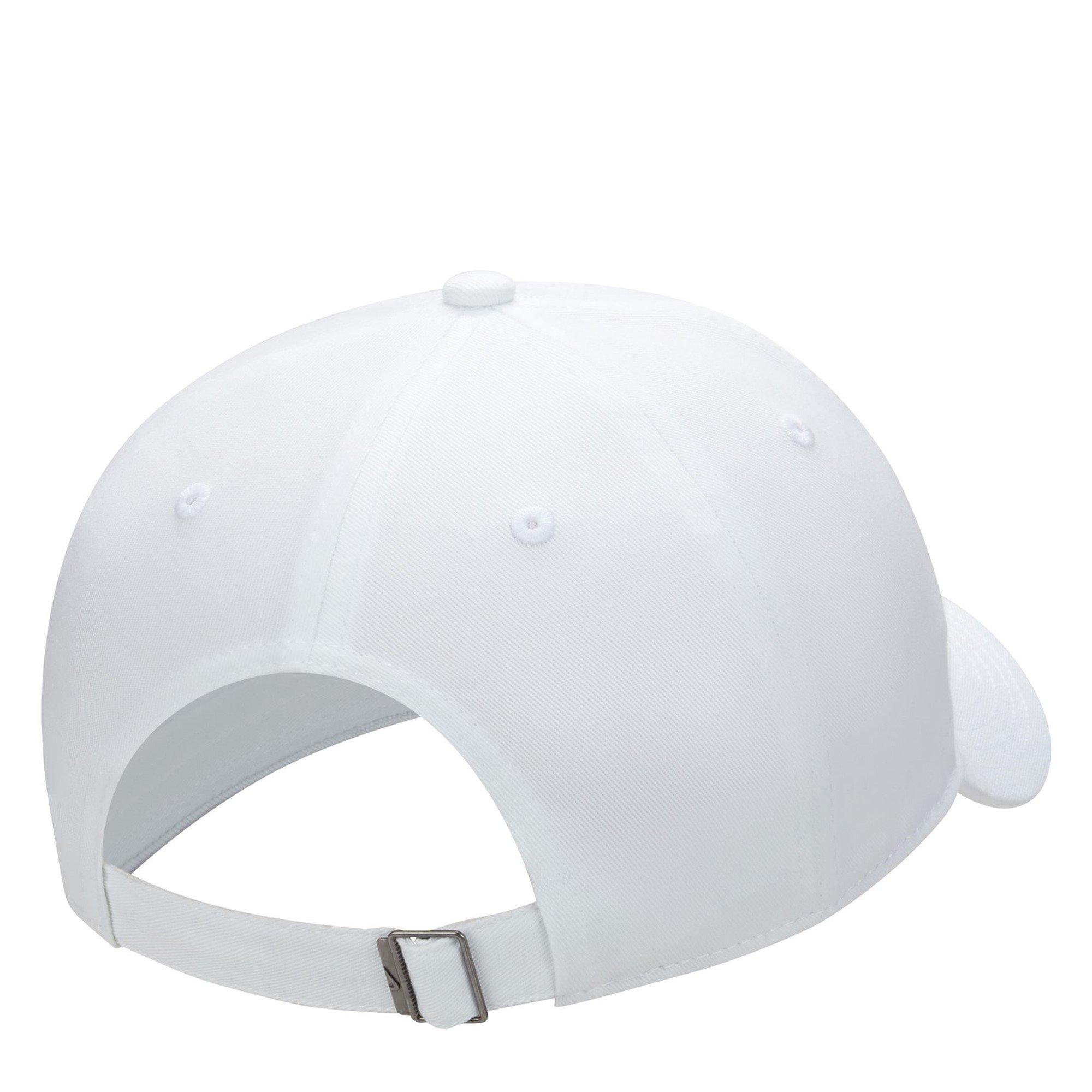 White/Black - Nike - Club Juniors Unstructured Futura Wash Cap - 2