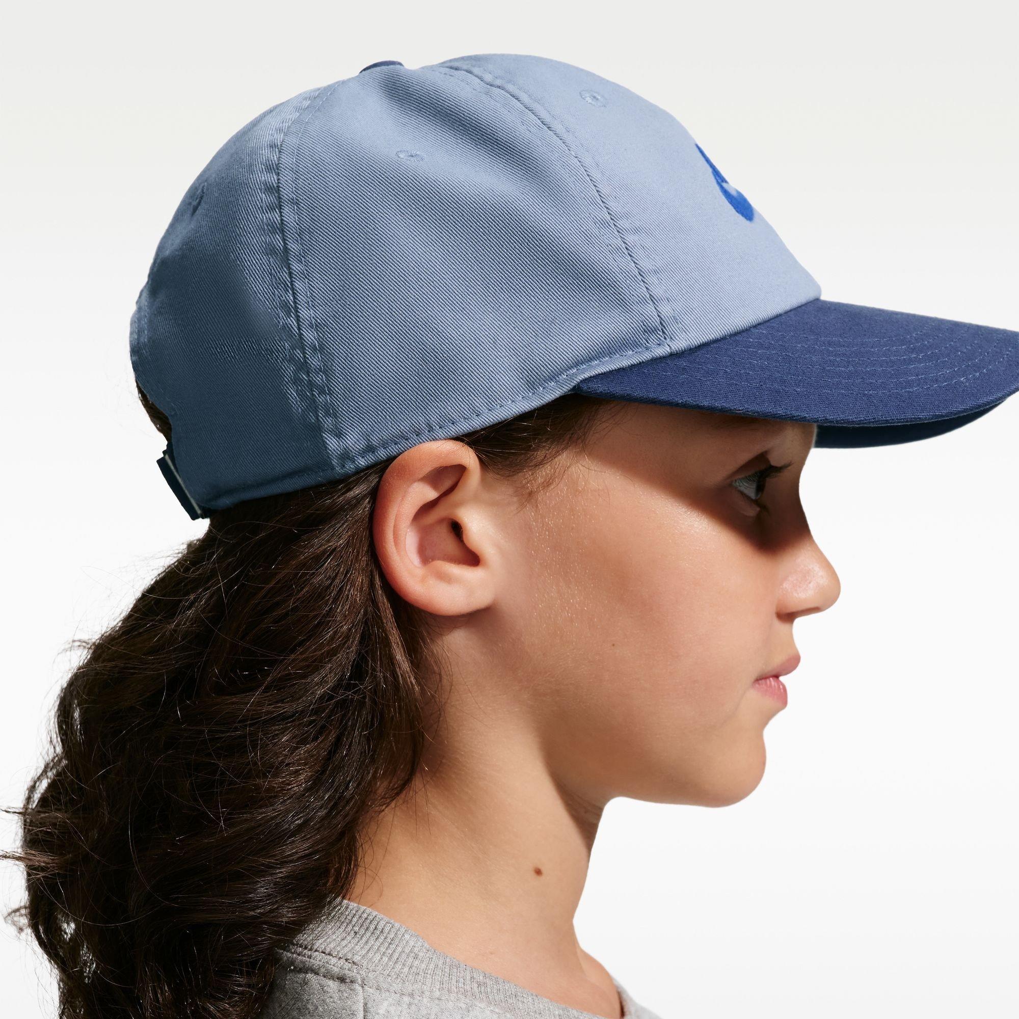 Ashen/Nvy/Royal - Nike - Club Juniors Unstructured Futura Wash Cap - 4