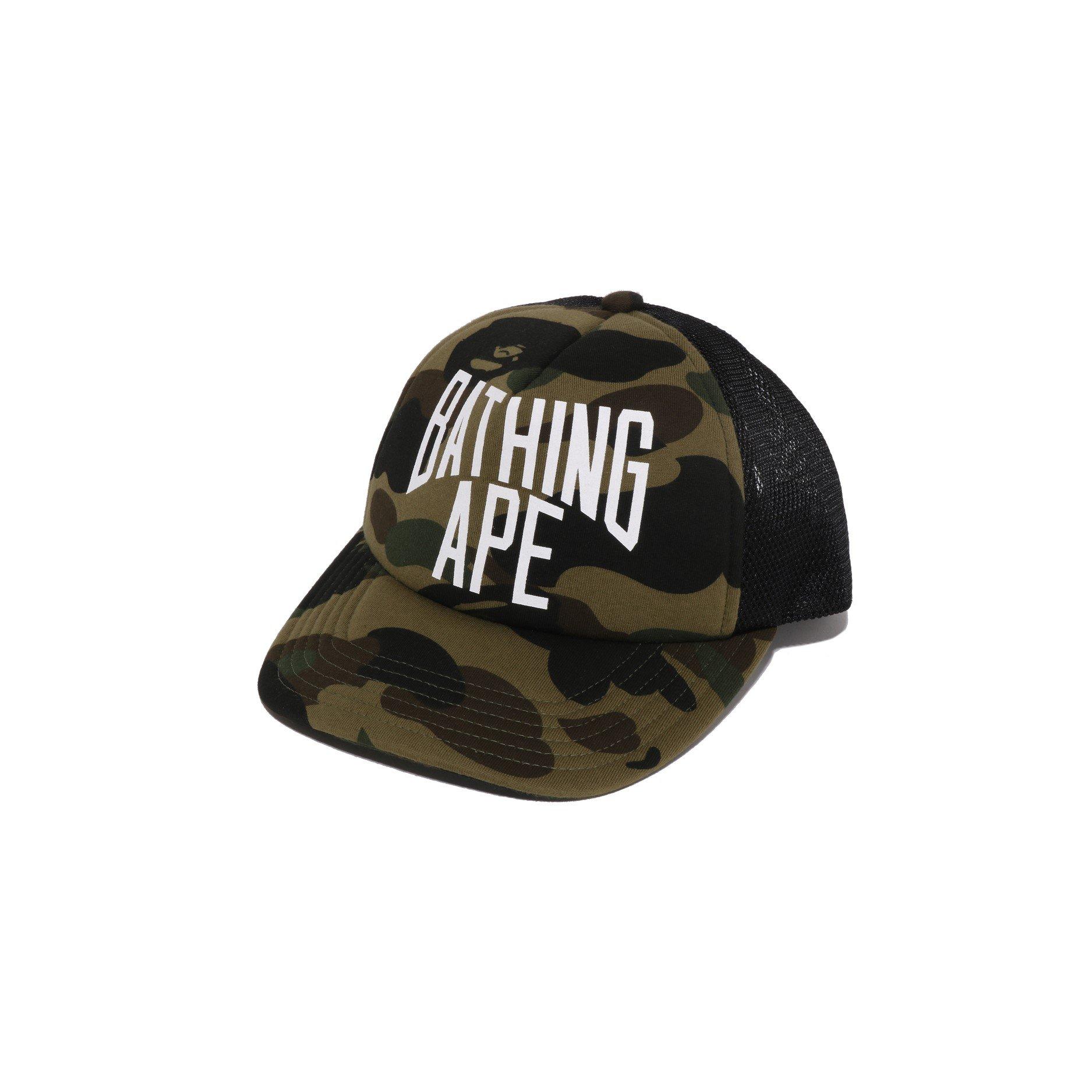 Green - A Bathing Ape - Men's Trucker Cap - 1
