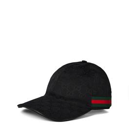 Gucci MenS Gg Monogram Canvas Cap