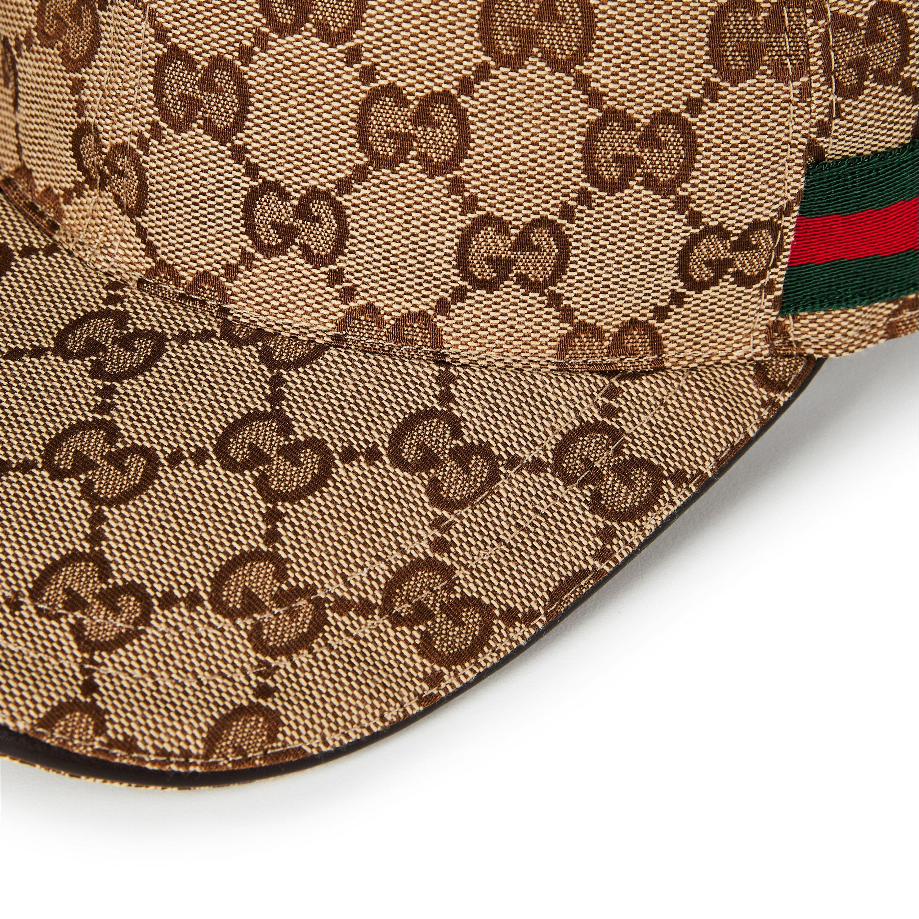 Beige 9864 - Gucci - Men's GG Monogram Canvas Cap - 7