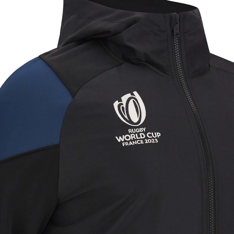 Blk/Tart/Bl - Macron - Scotland Rugby Full Zip hoodie silk 2023 2024 Adults - 4