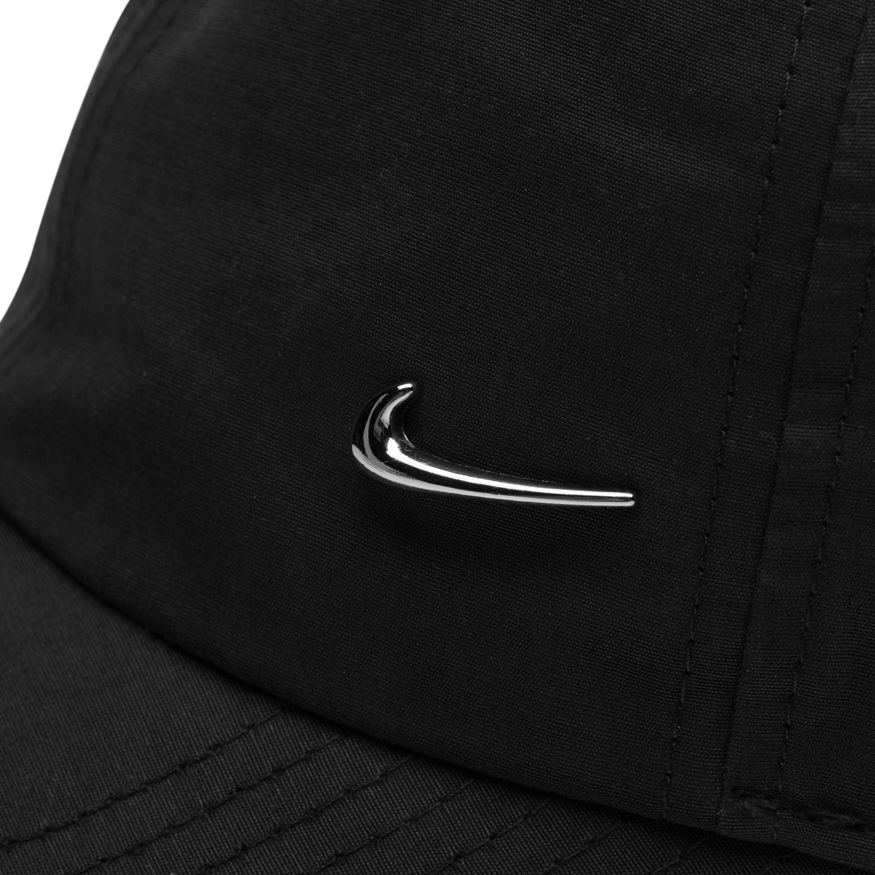 Preto - Nike - Metal Swoosh Cap - 4