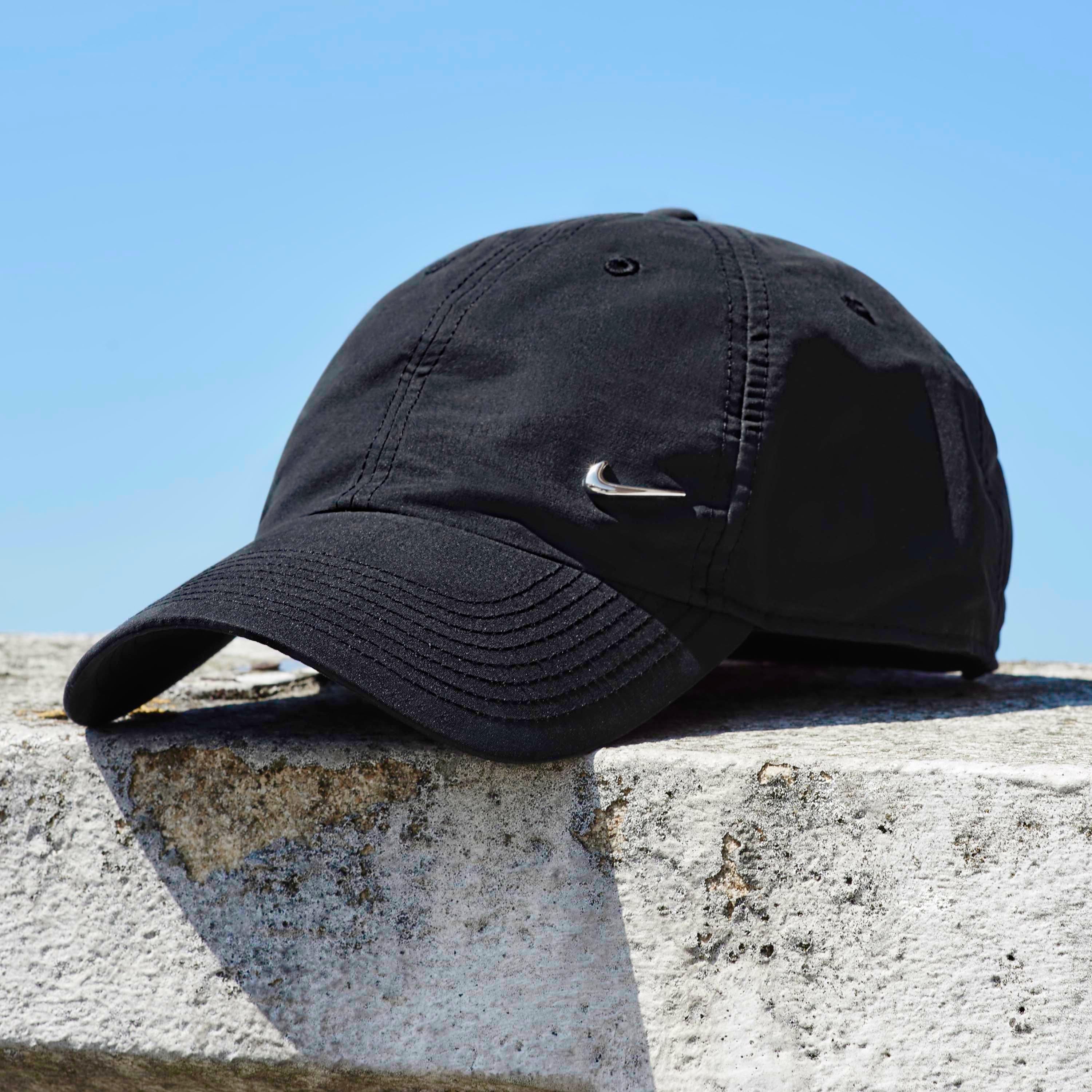 Preto - Nike - Metal Swoosh Cap - 6