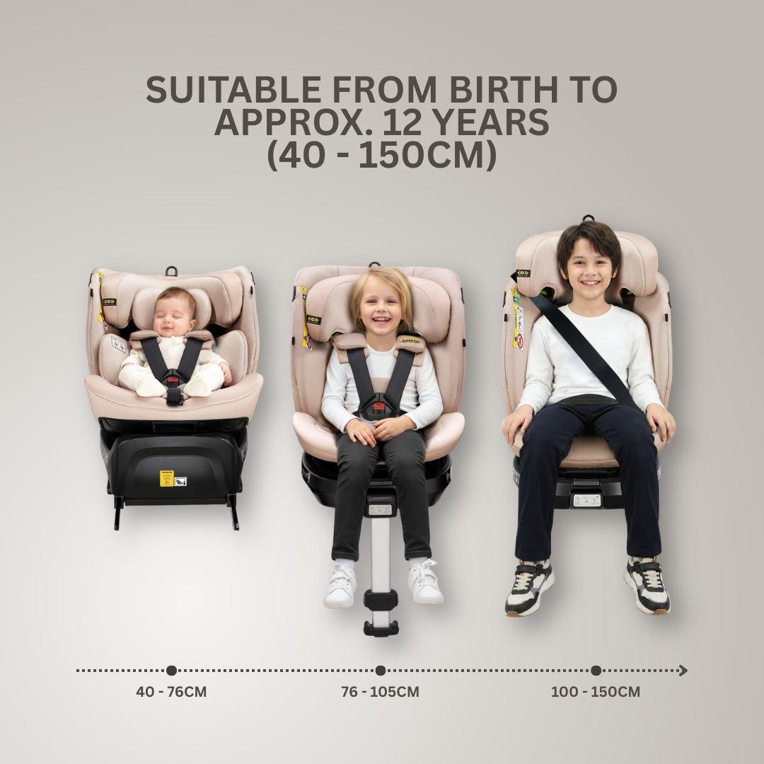 Rosewood - JoviKids - JoviKids Ranger 2 Car Seat - Rosewood - 2